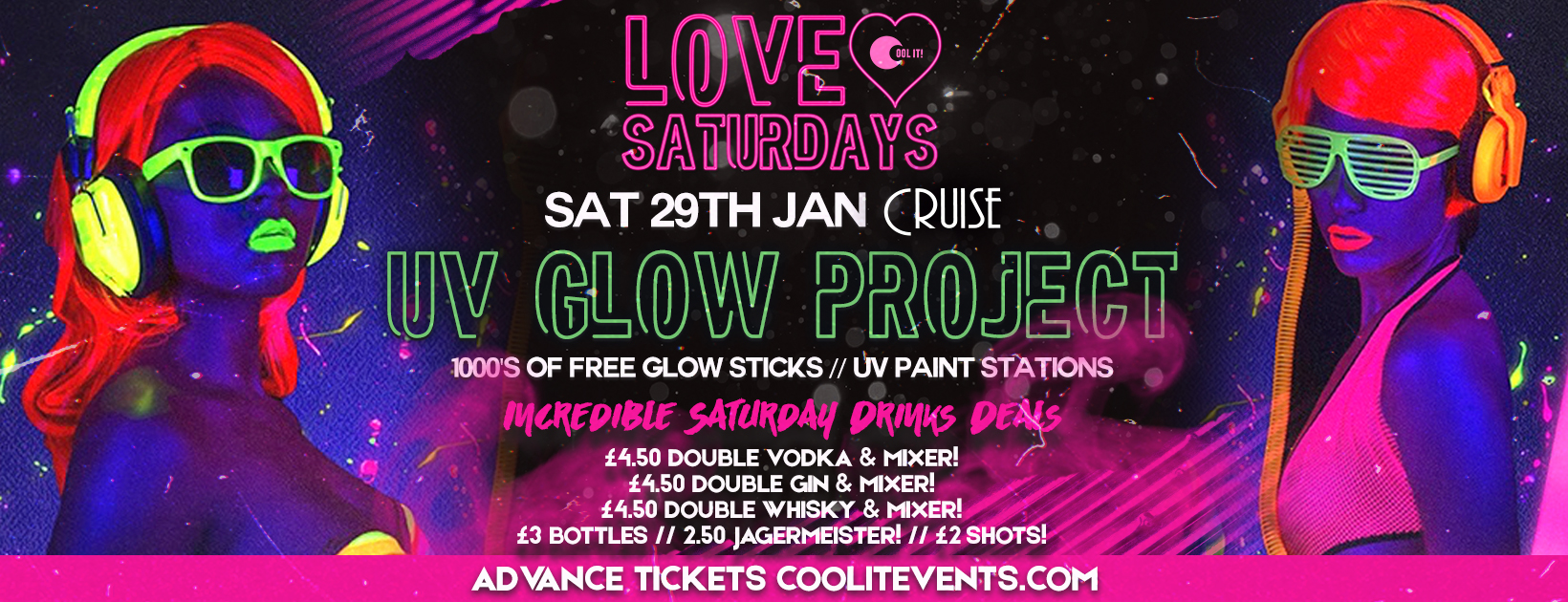 LOVE Saturdays : UV Glow Project