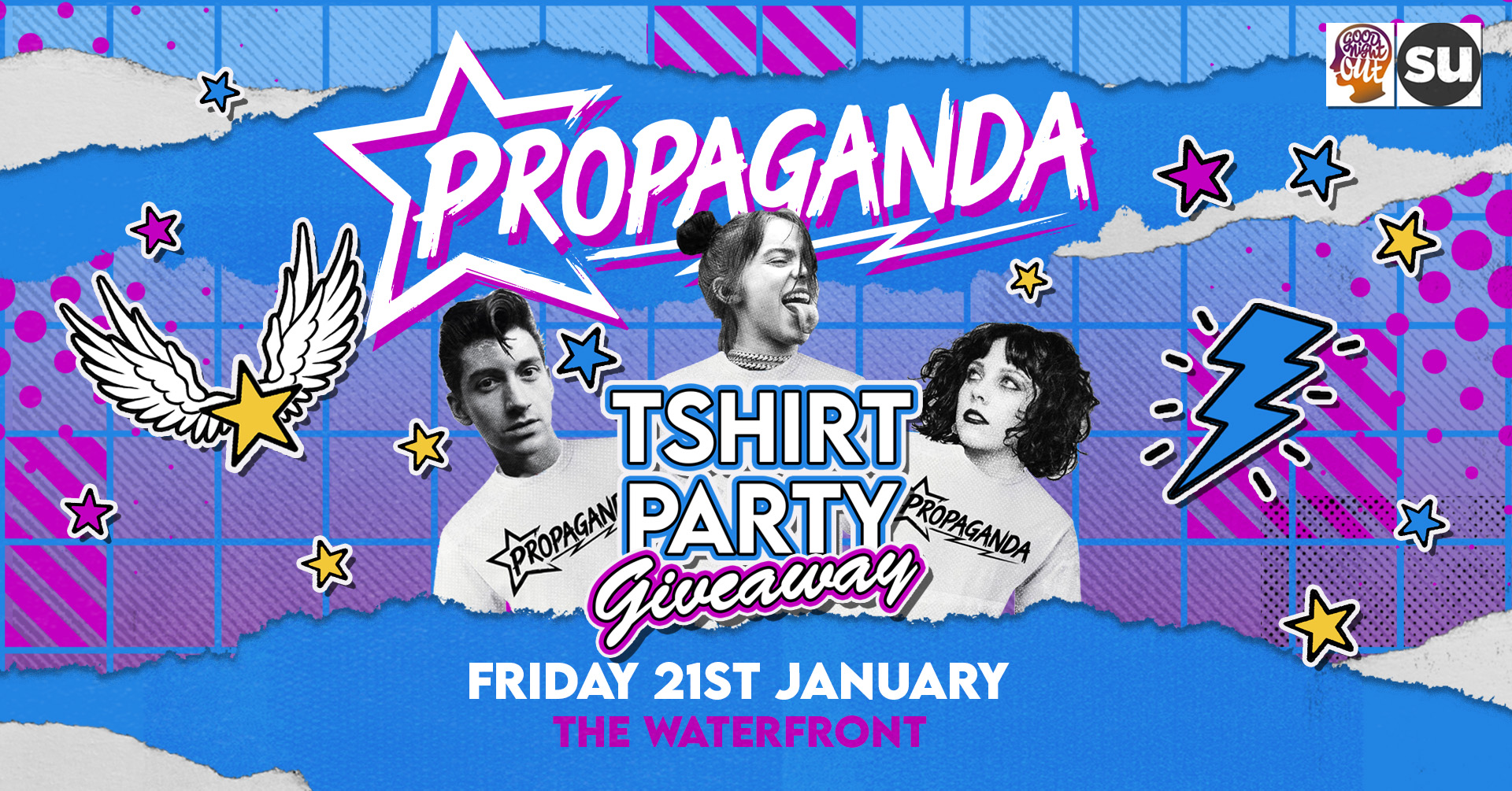 TONIGHT! Propaganda Norwich – T-shirt Giveaway Party!