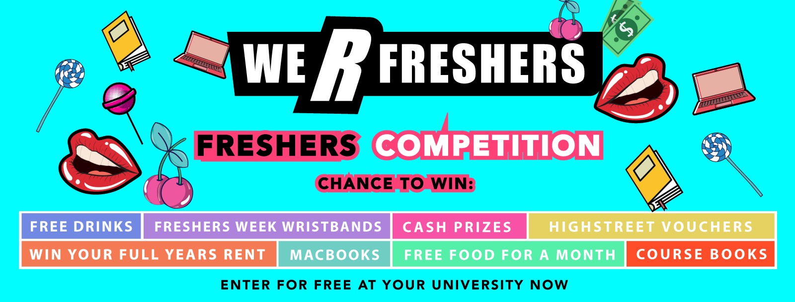 Cambridge – We R Freshers Competition 2022 – Enter Now!