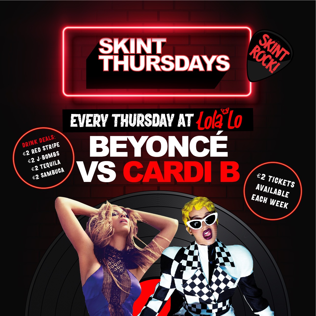 Skint Thursday – Beyoncé Vs Cardi B