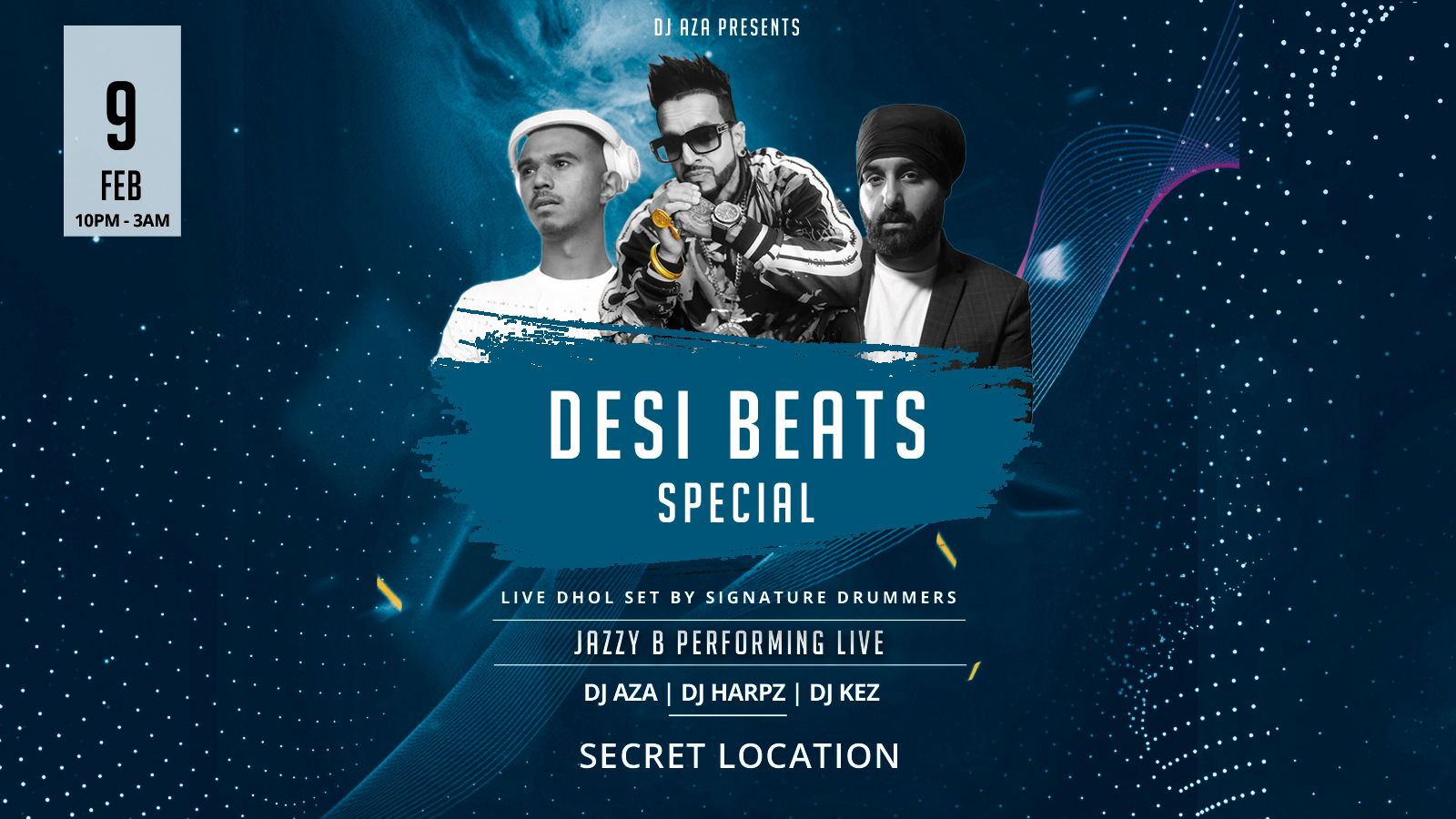 FINAL TICKETS] Desi Beats Special - Jazzy B Performing Live at Players Bar  Birmingham, Birmingham on 9th Feb 2022 | Fatsoma