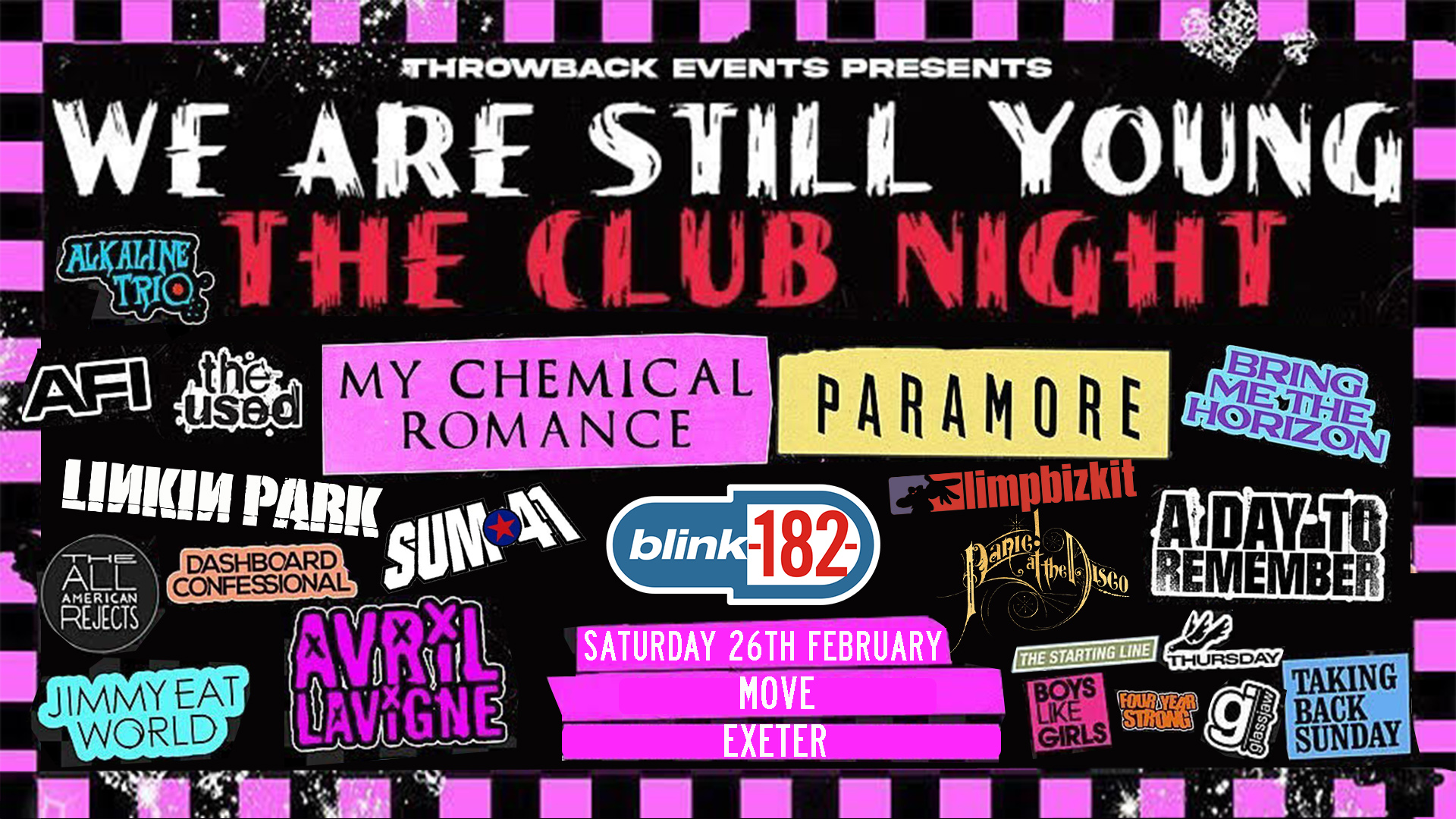 We Are Still Young: The Club Night (Exeter) at Move, Exeter on 26th Feb ...