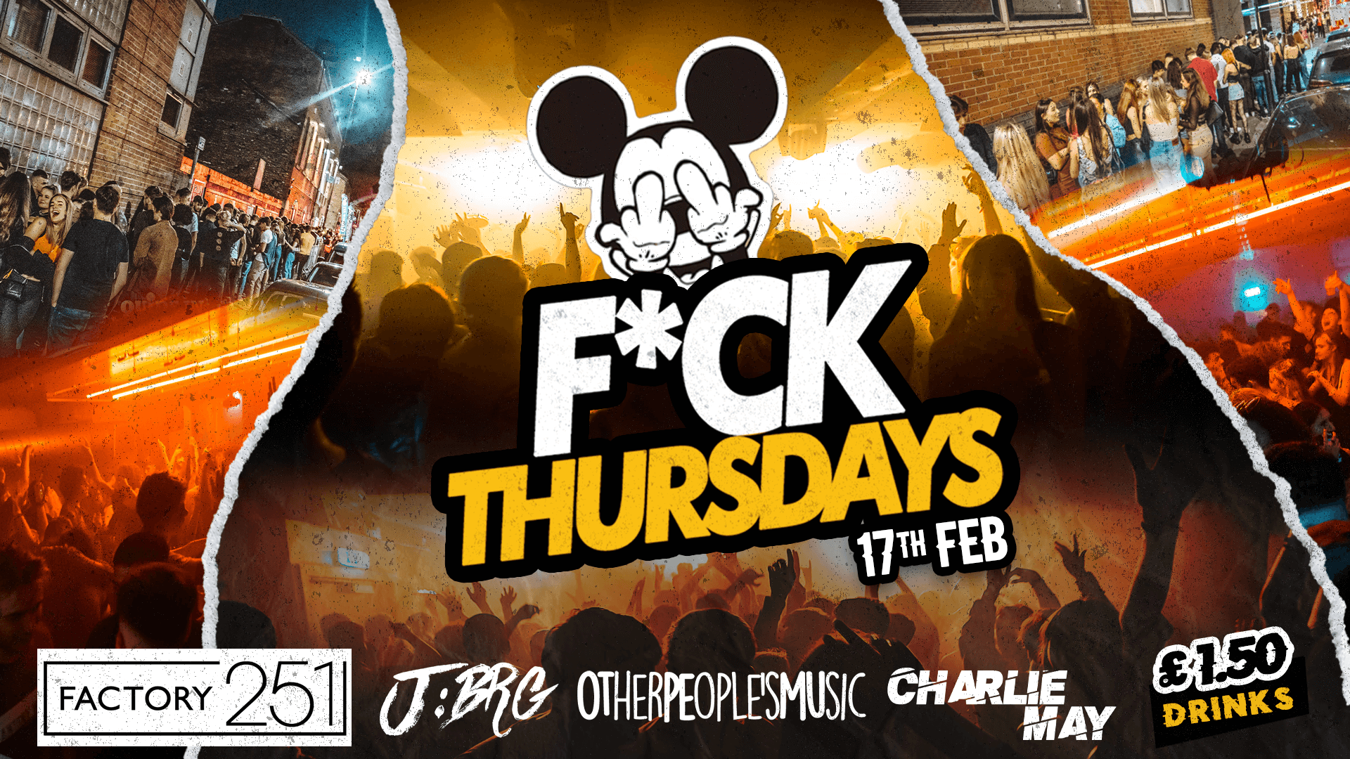 F*CK THURSDAYS AT FACTORY !! Manchester’s Biggest Thursday 4 Years Running 🔊