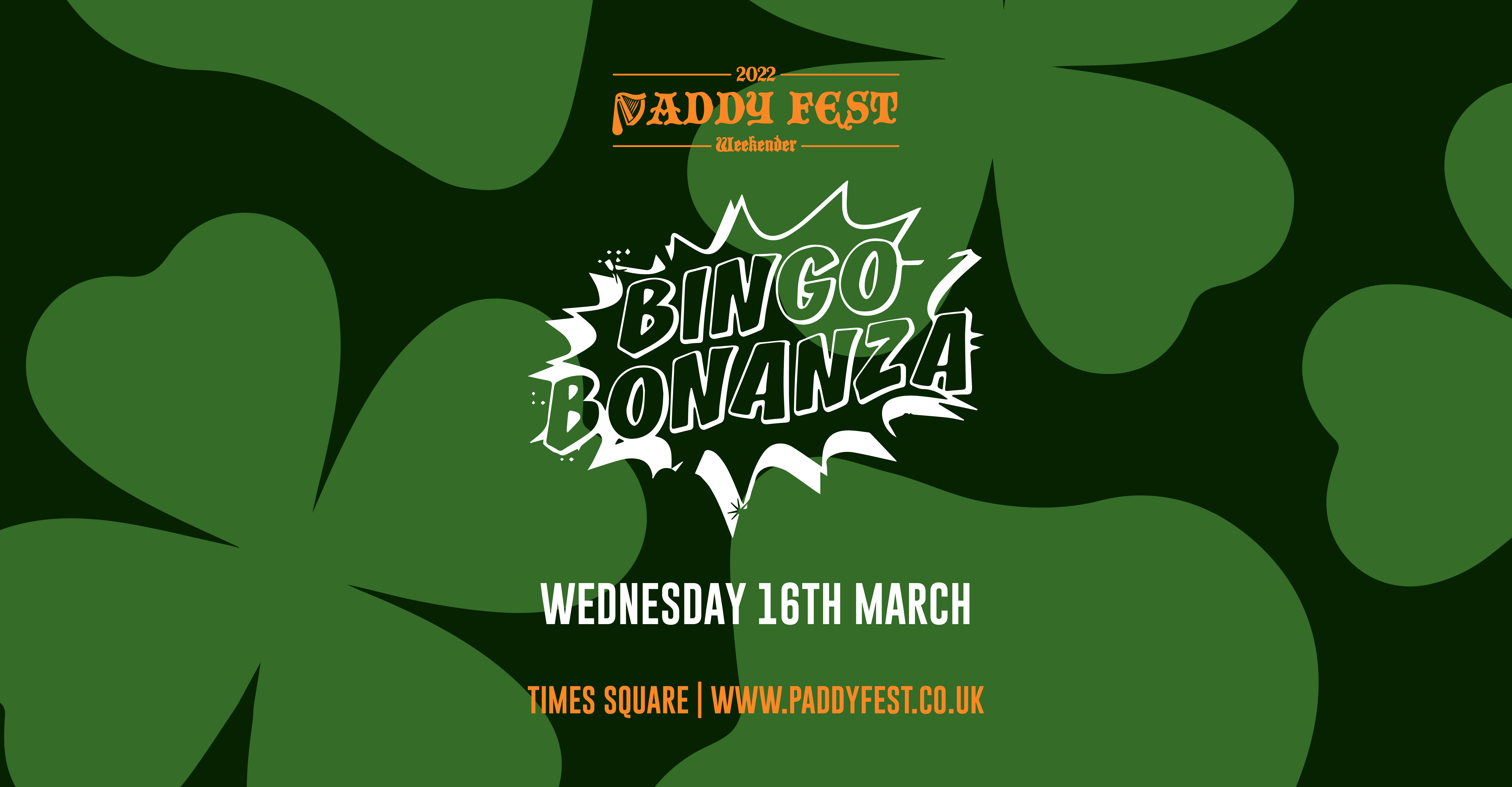Bingo Bonanza! – Paddy Fest Weekender 2022