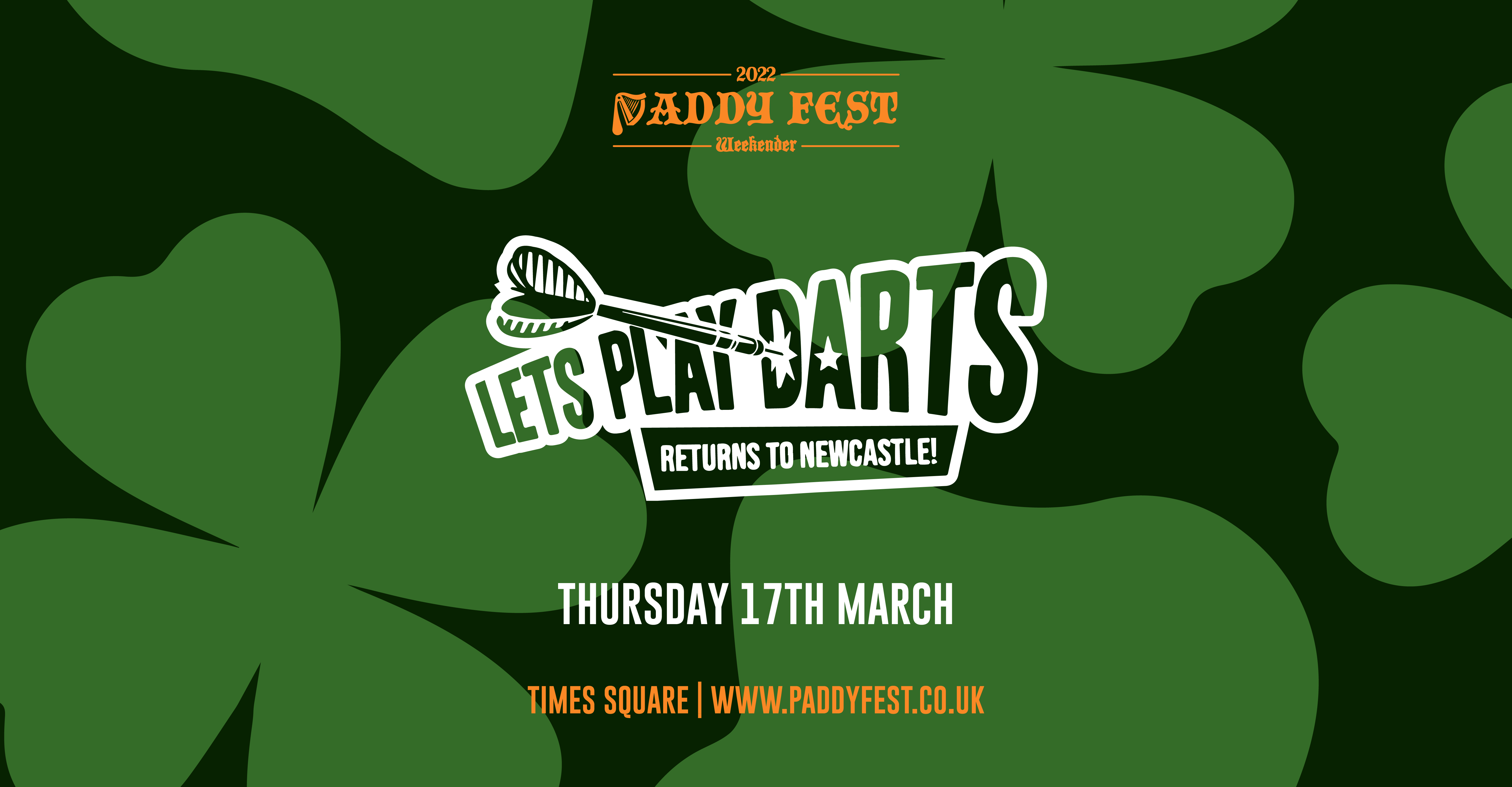 Let's Play Darts XL! Paddy Fest Weekender 2022 at Times Square