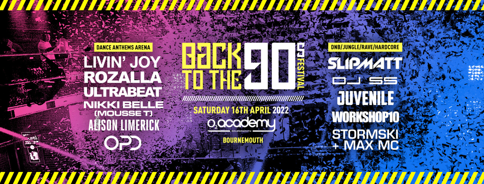 Back To The 90s Festival – Bournemouth [FINAL TICKETS!]