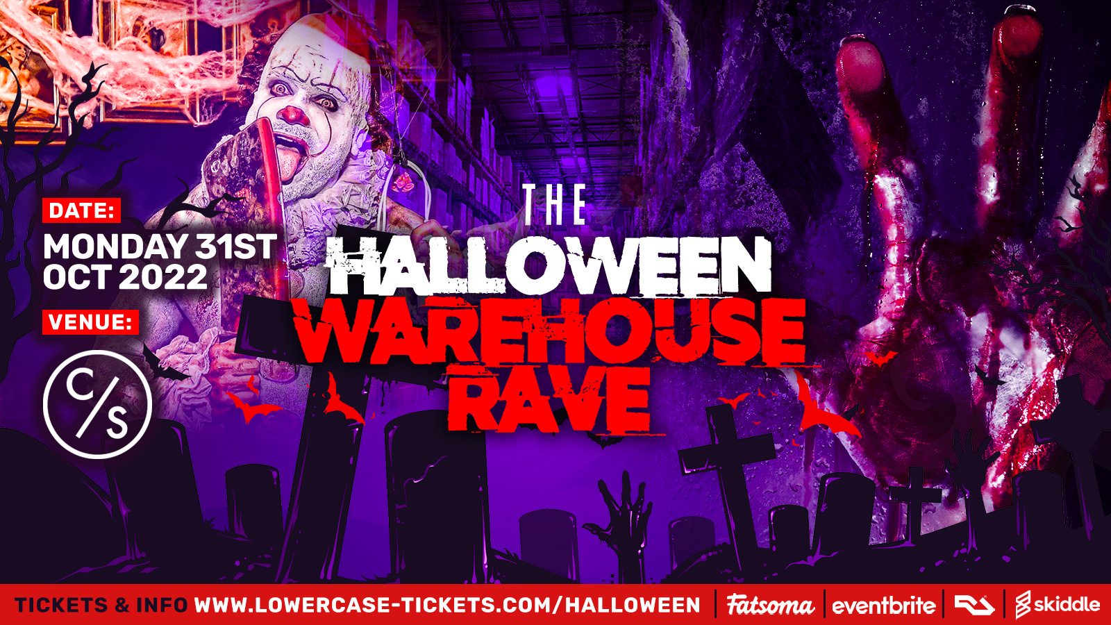 The Halloween Haunted Warehouse @ Corsica Studios – London Halloween 2022