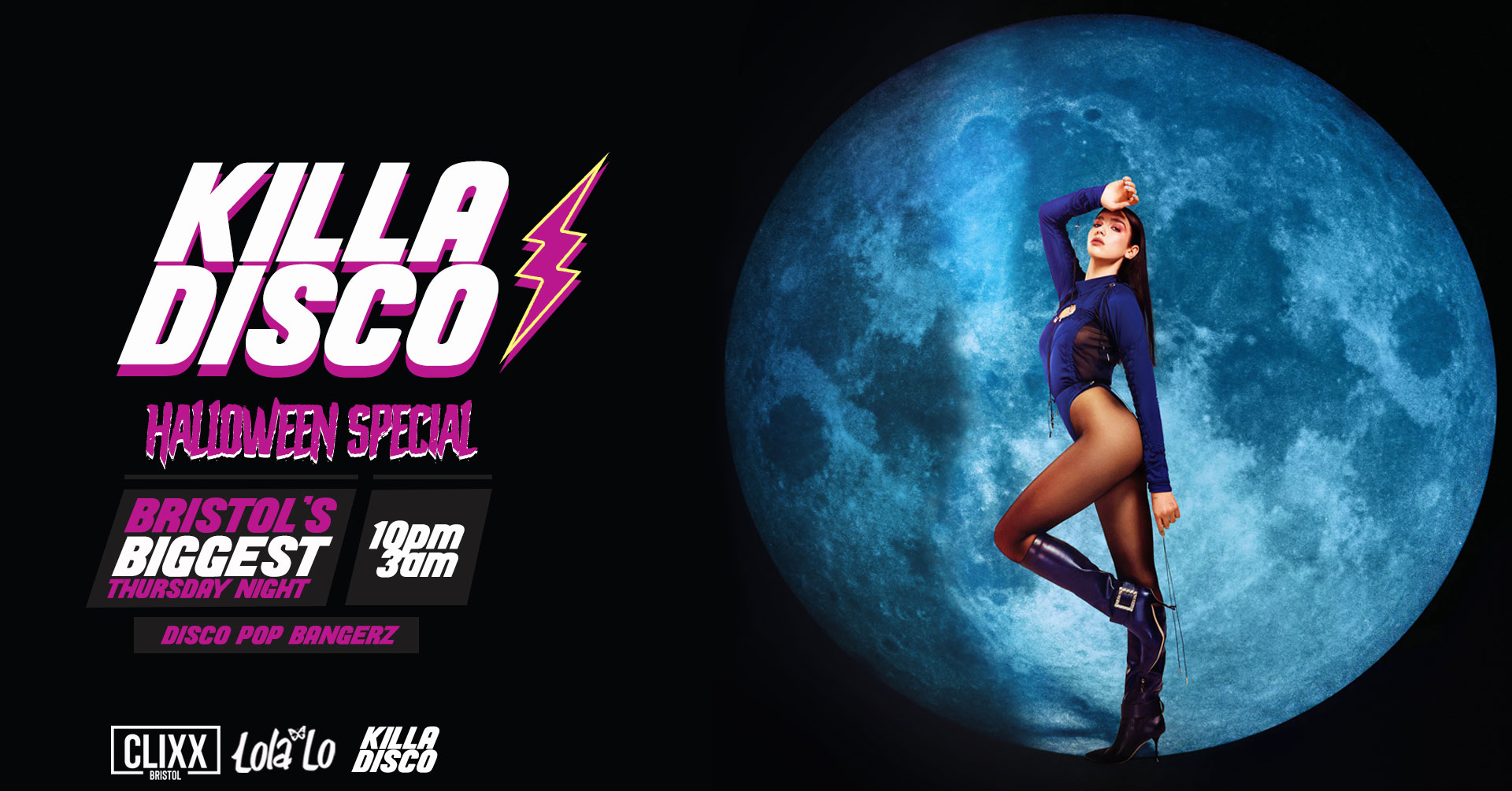 KILLA DISCO  | Halloween Boogie –  Killa Tunes + Killa Drinks