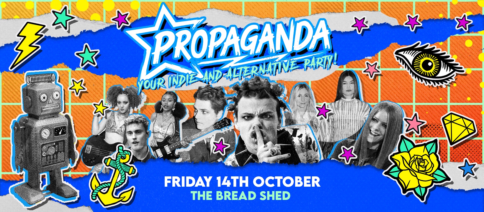 TONIGHT! – Propaganda Manchester – Your indie & Alternative Party!