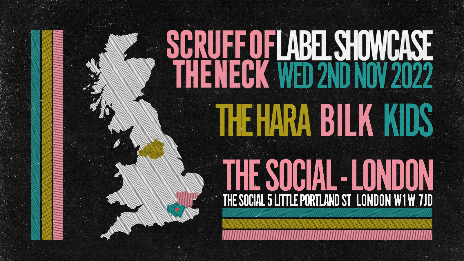 Scruff of the Neck Label Showcase | London, The Social