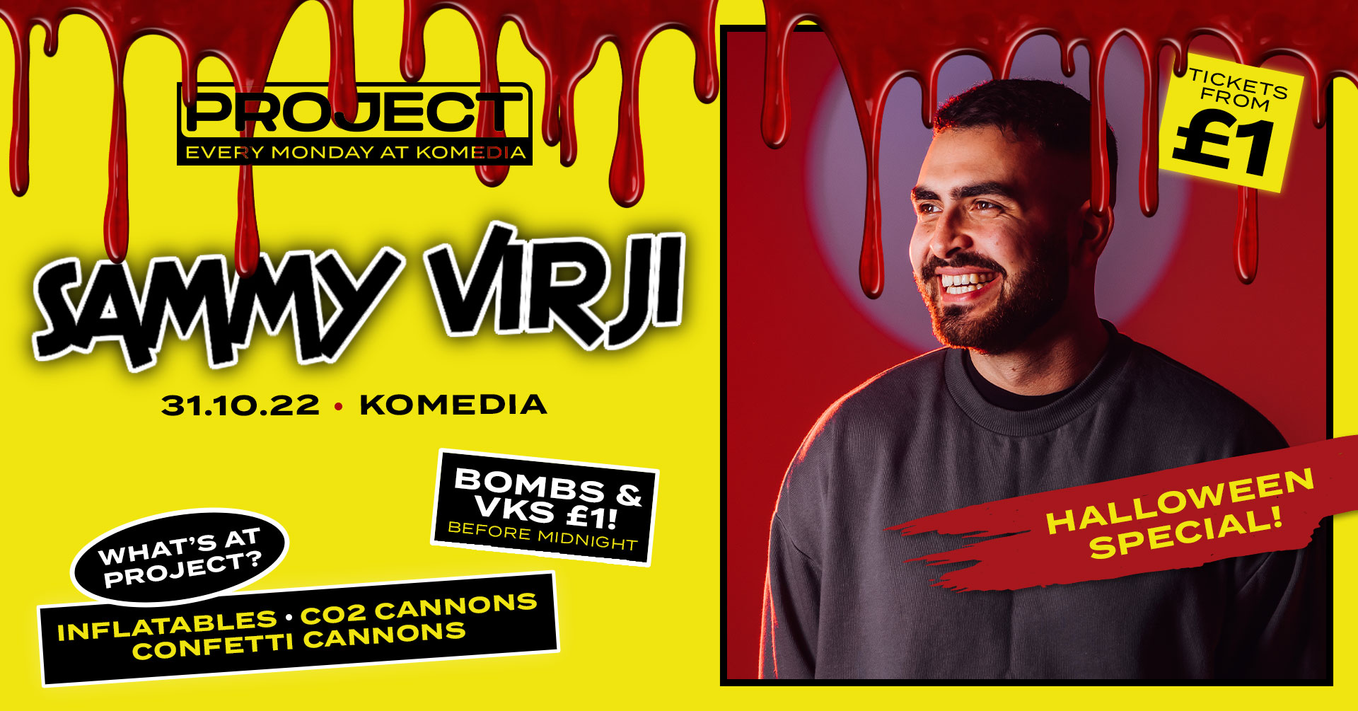 PROJECT HALLOWEEN: Sammy Virji