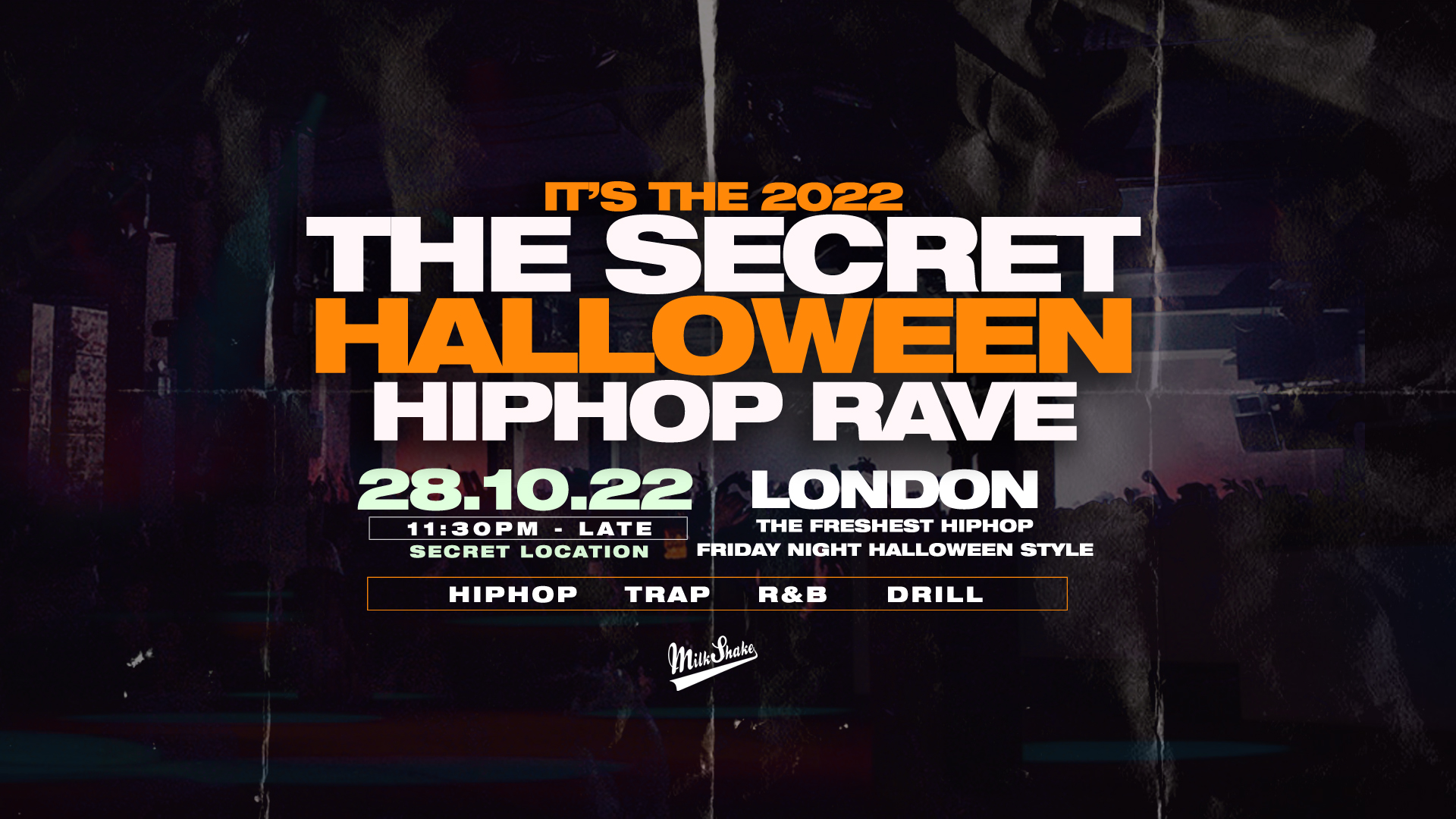 🚫 Sold Out 🚫 The Secret Halloween Rave 💀 – London 🚫 Sold Out 🚫