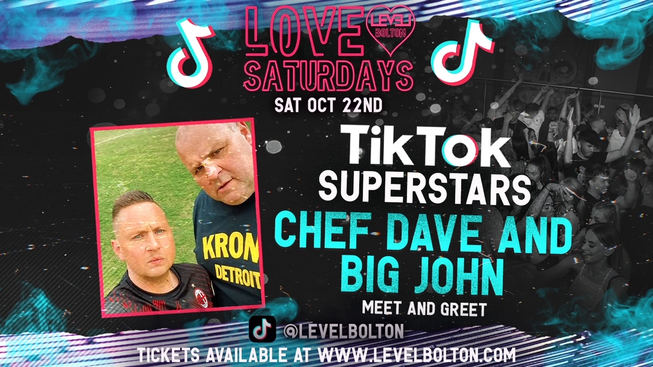 Tik Tok Take Over - Chef Dave & Big John - Meet & Greet at Level ...