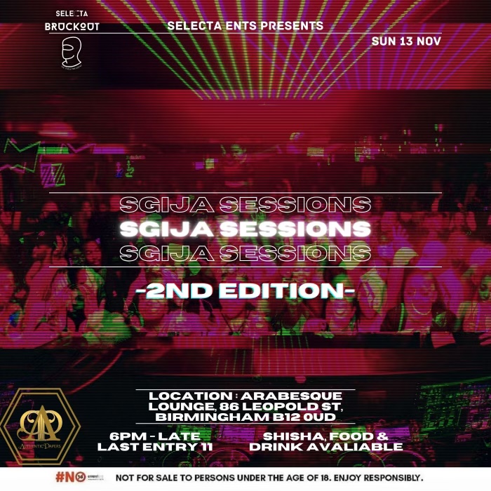 SGIJA SESSIONS 2nd Edition at Arabesque Restaurant & Shisha Lounge