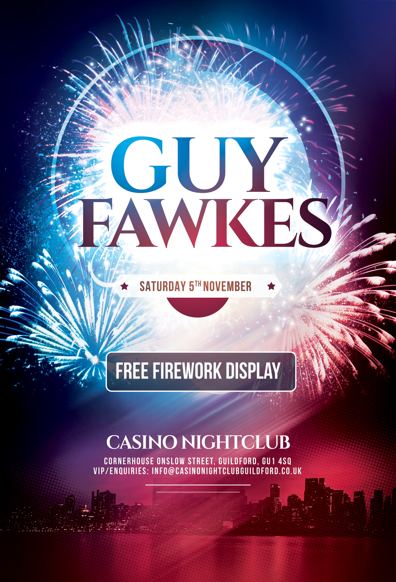 Saturday night fever with Free Fireworks Display at Casino