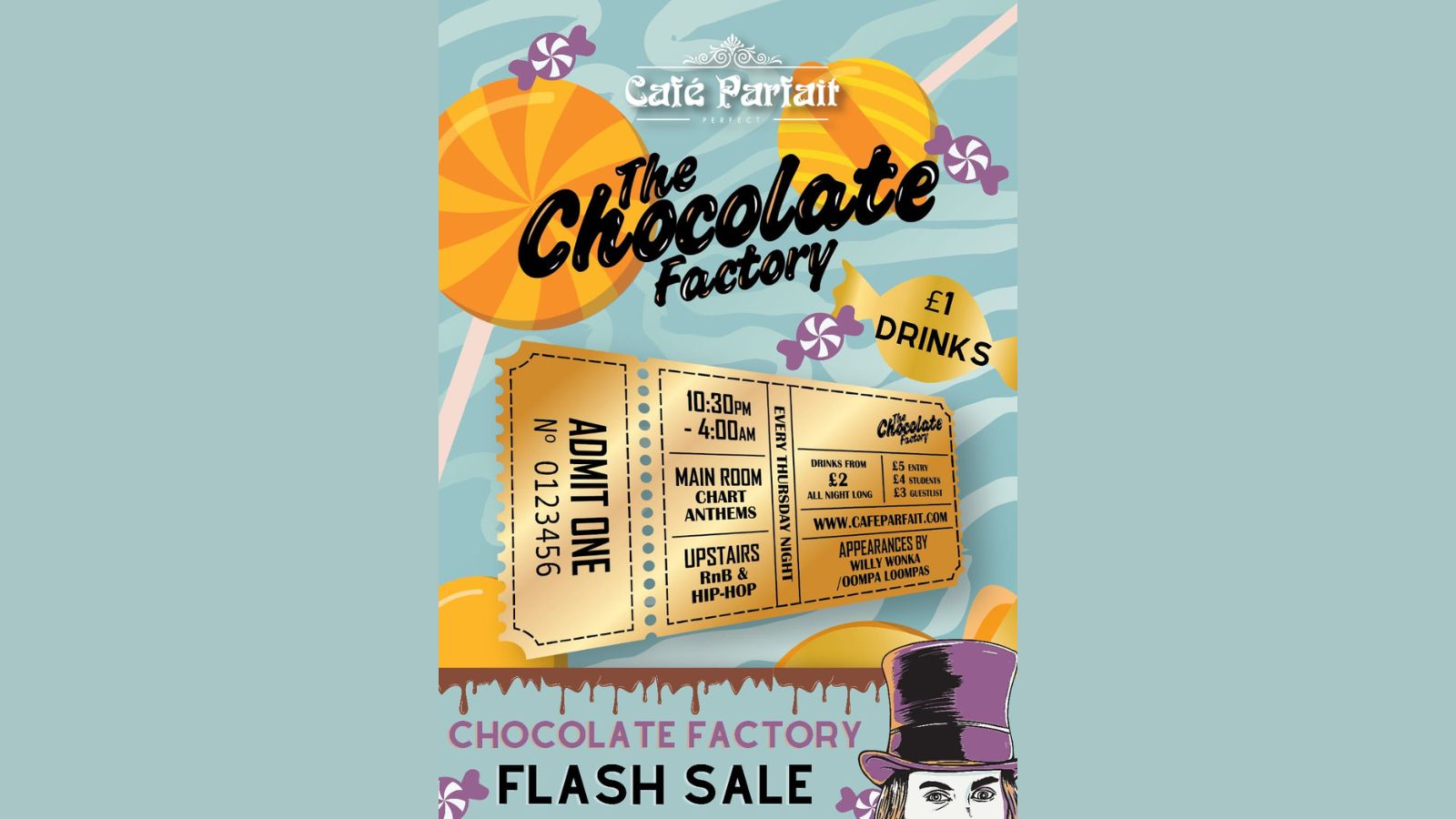 The Chocolate Factory @Cafe Parfait