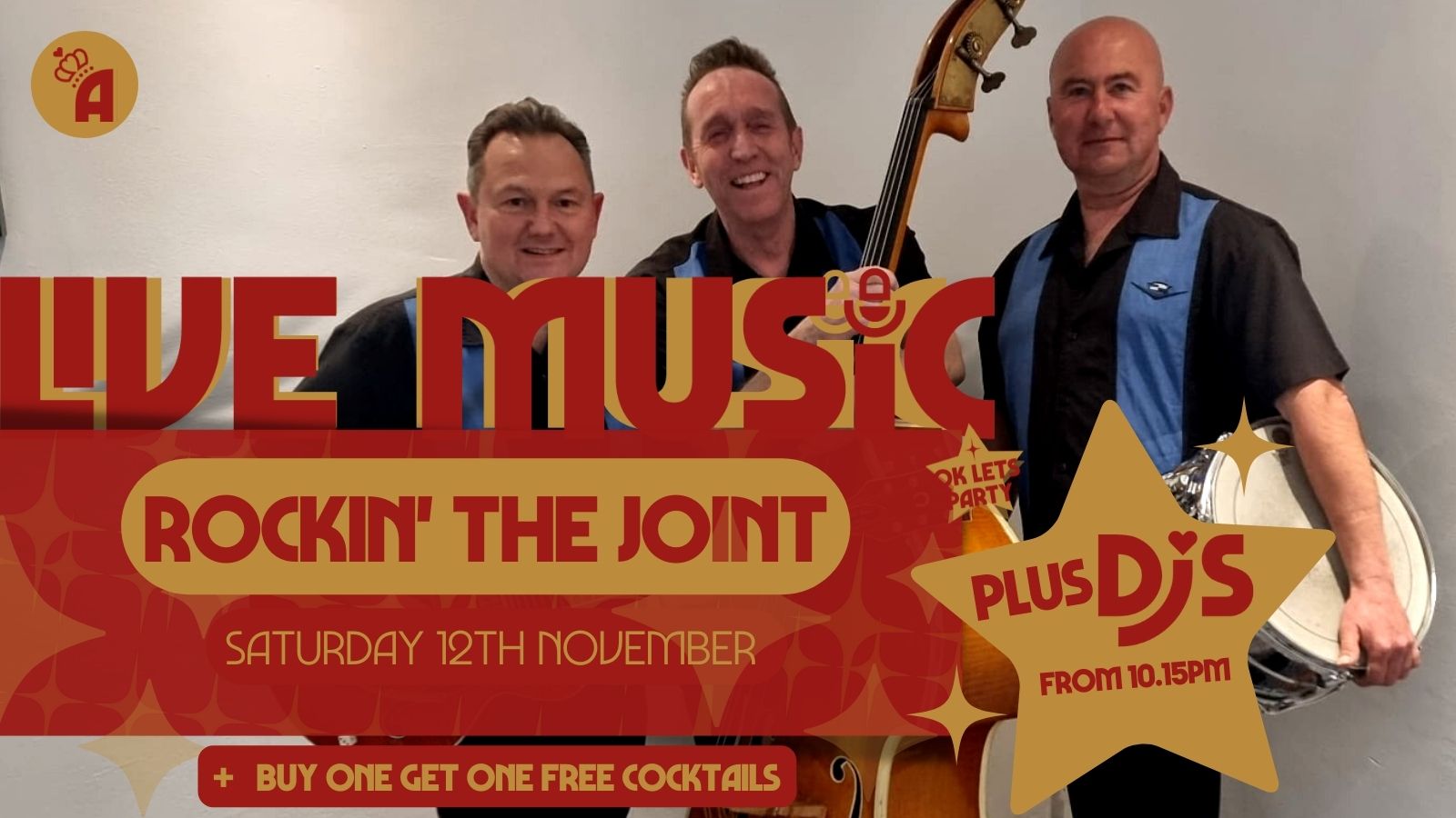 Live Music: ROCKIN’ THE JOINT // Annabel’s Cabaret & Discotheque