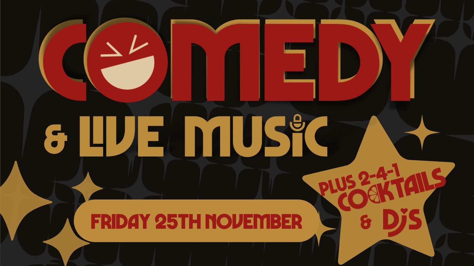 COMEDY NIGHT + Live Music: Ambandy // Annabel’s Cabaret & Discotheque