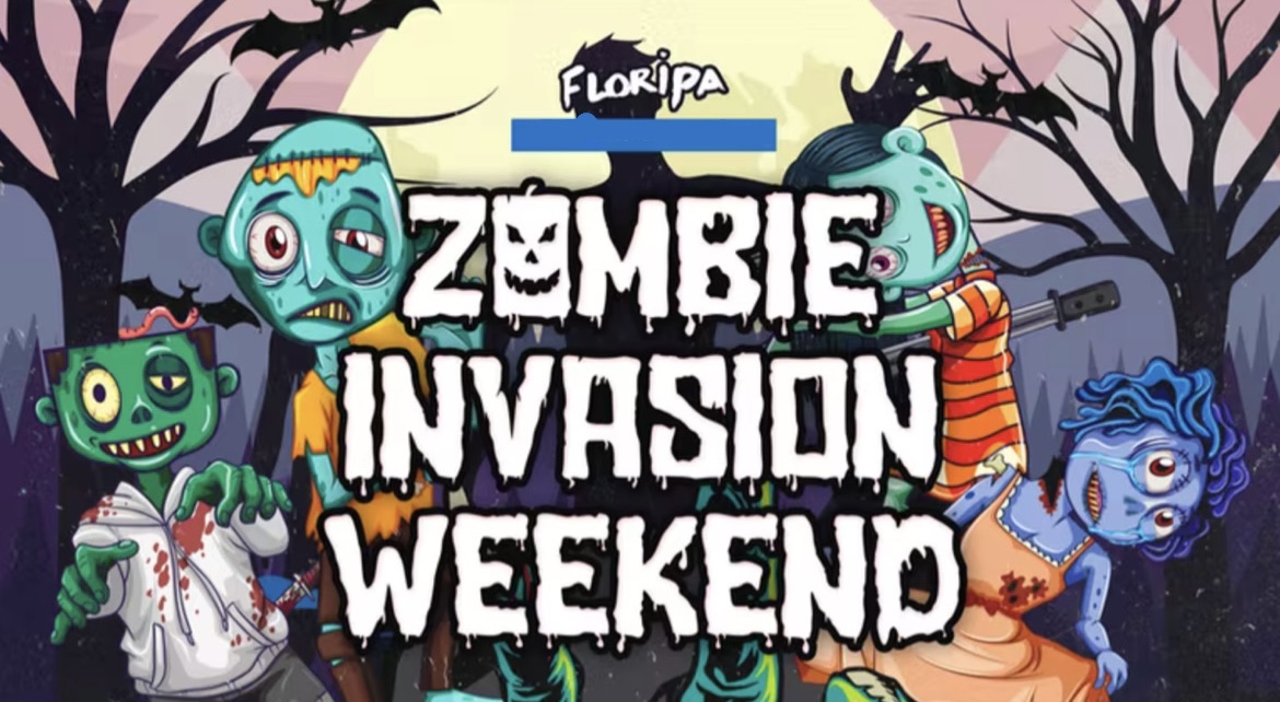 Floripa’s Zombie Invasion – Halloween Monday 🧟‍♂️