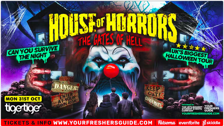 HALLOWEEN MONDAY at TIGER TIGER CARDIFF
