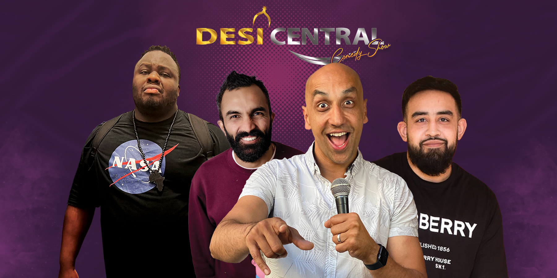 Desi Central Comedy Show – Birmingham ** SHOW 2  **