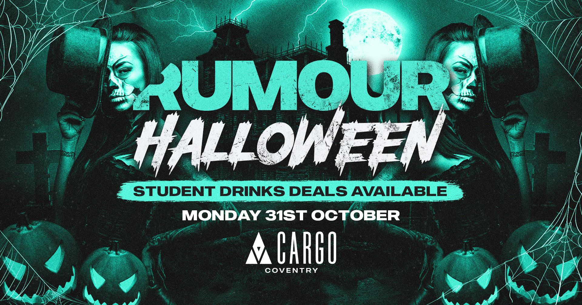 Cargo: Rumour Presents The Purge – Halloween Special 👻 Student Drinks All Night 💃