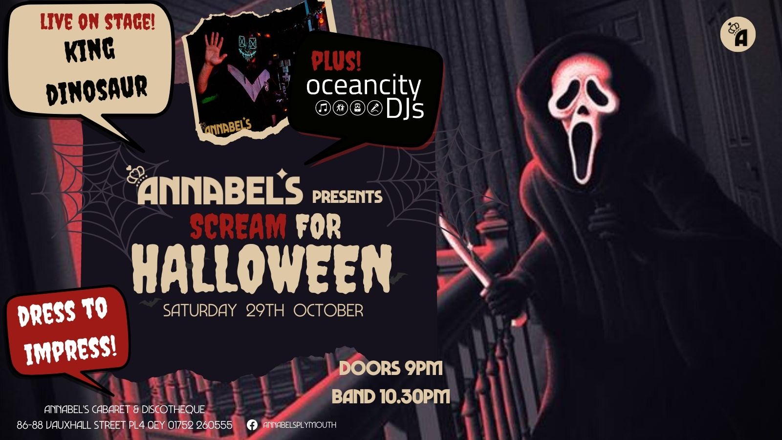 SCREAM FOR HALL⬤WEEN! // Annabel’s Cabaret & Discotheque