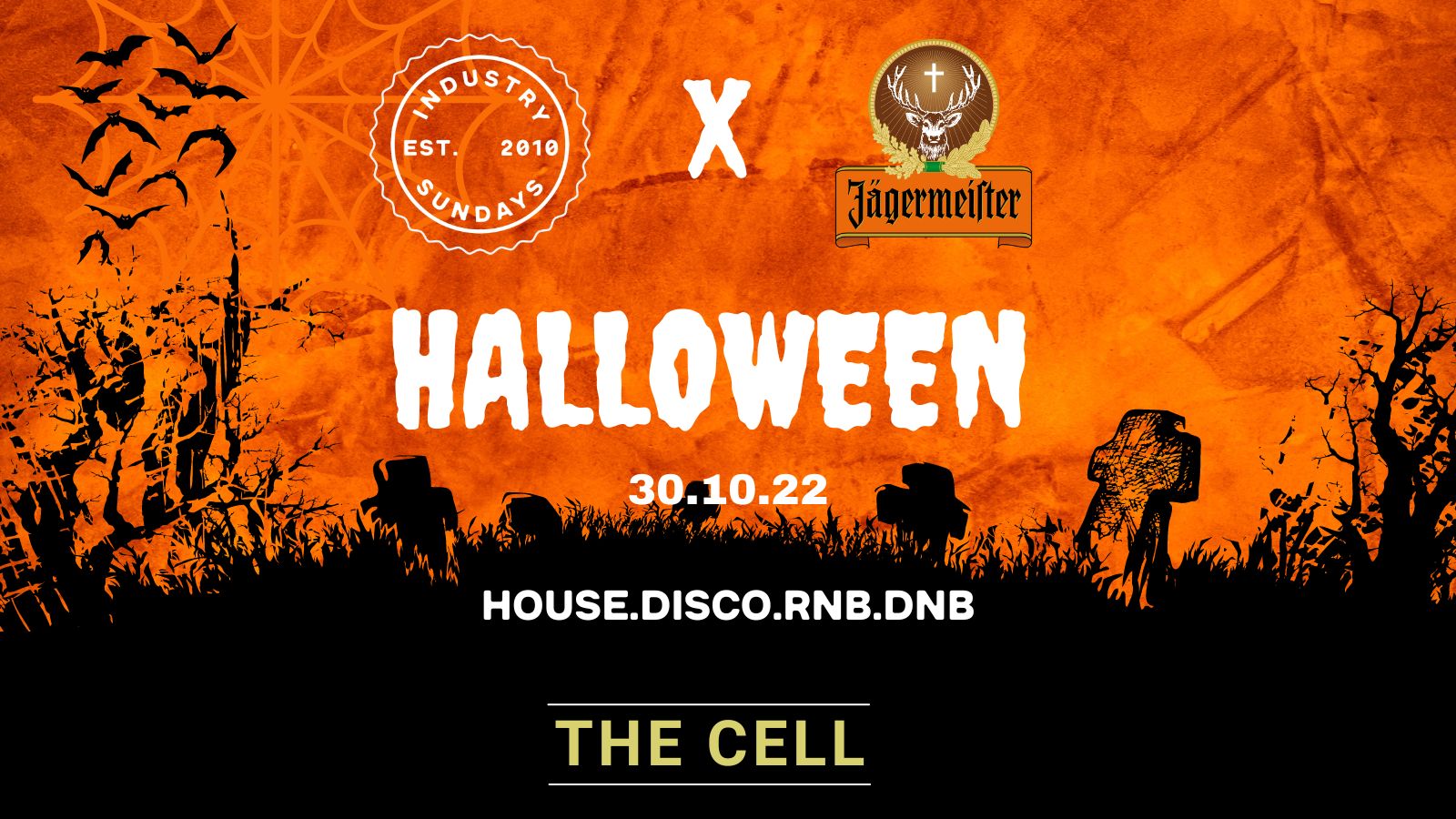 The Cell - Halloween x Jägermeister Special! 200 Free Jägers - Fancy ...