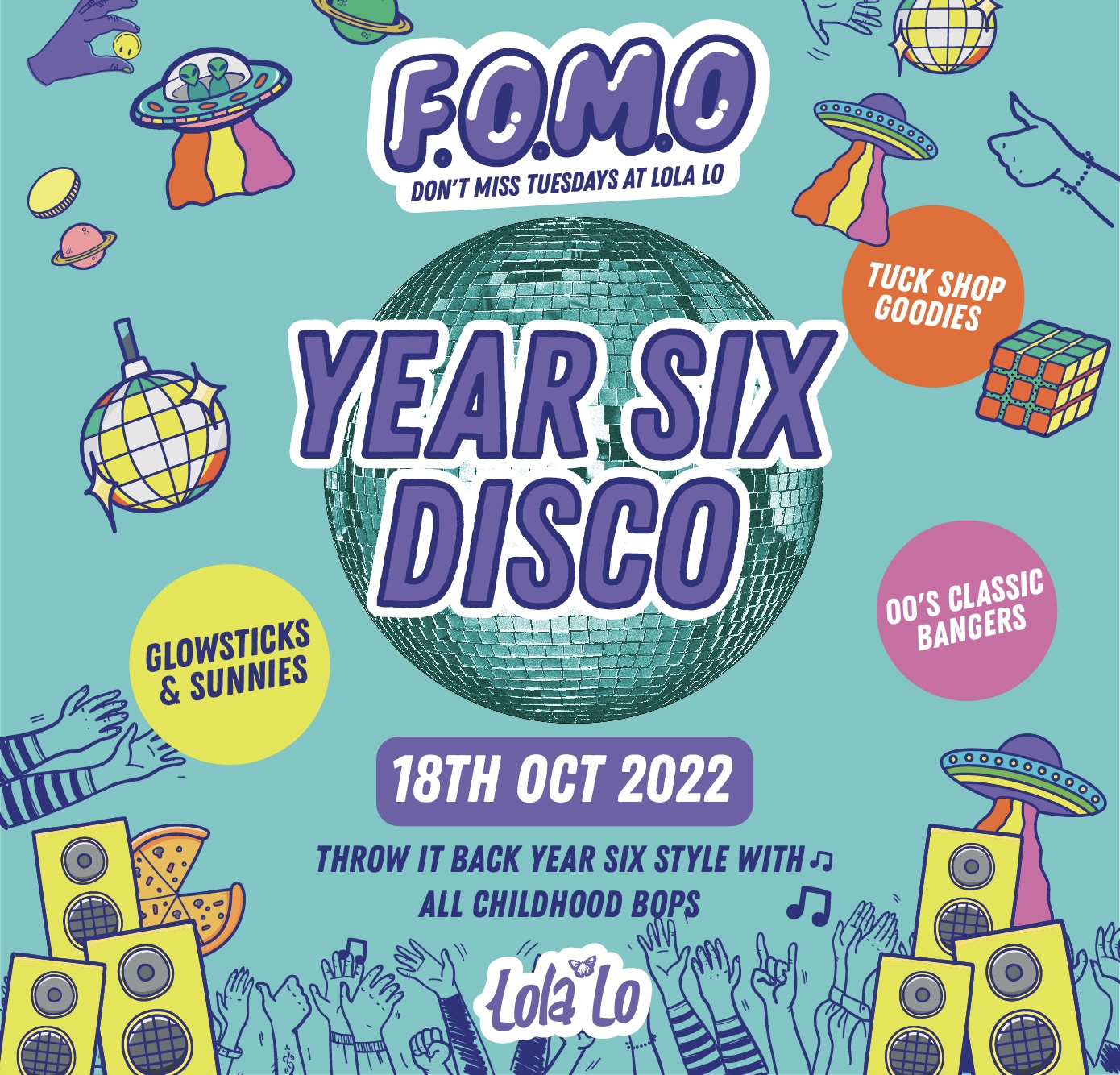 YEAR 6 DISCO 💗🛼💿- Tuesday 18th October