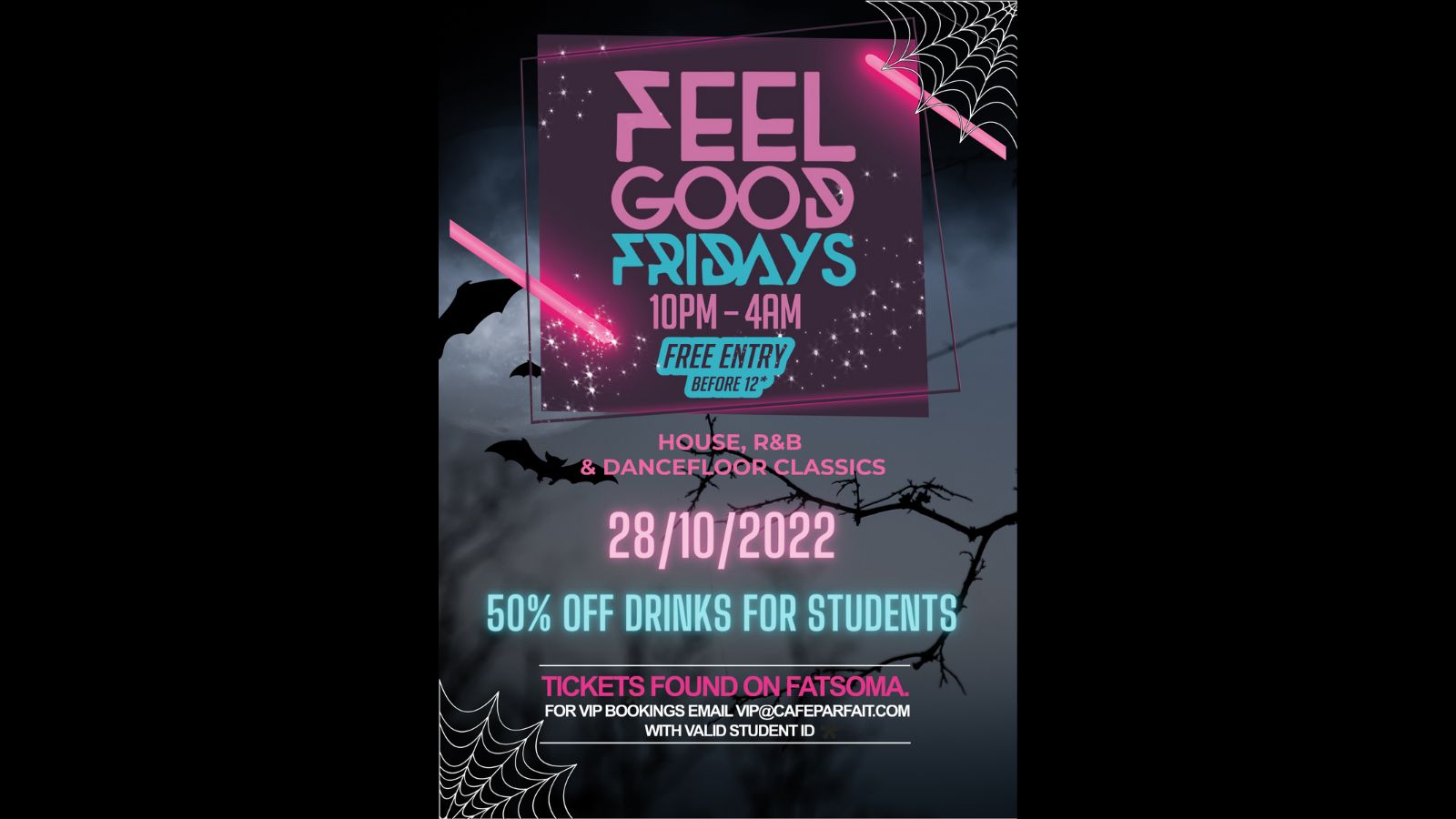 Feel . Good . Friday @ Cafe Parfait- Halloween Week