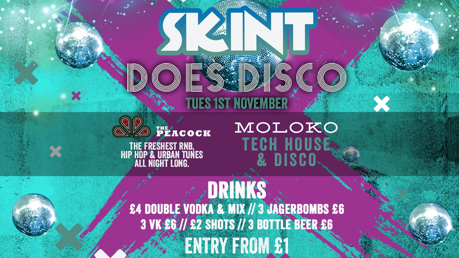SKINT Tuesdays : SKINT DOES DISCO