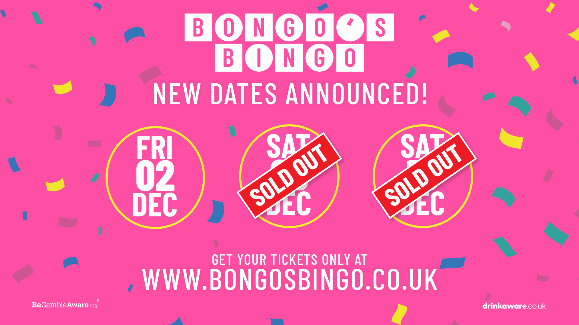 Bongo Bingo ABBA Inspired Bingo! at Switch Southampton, Southampton