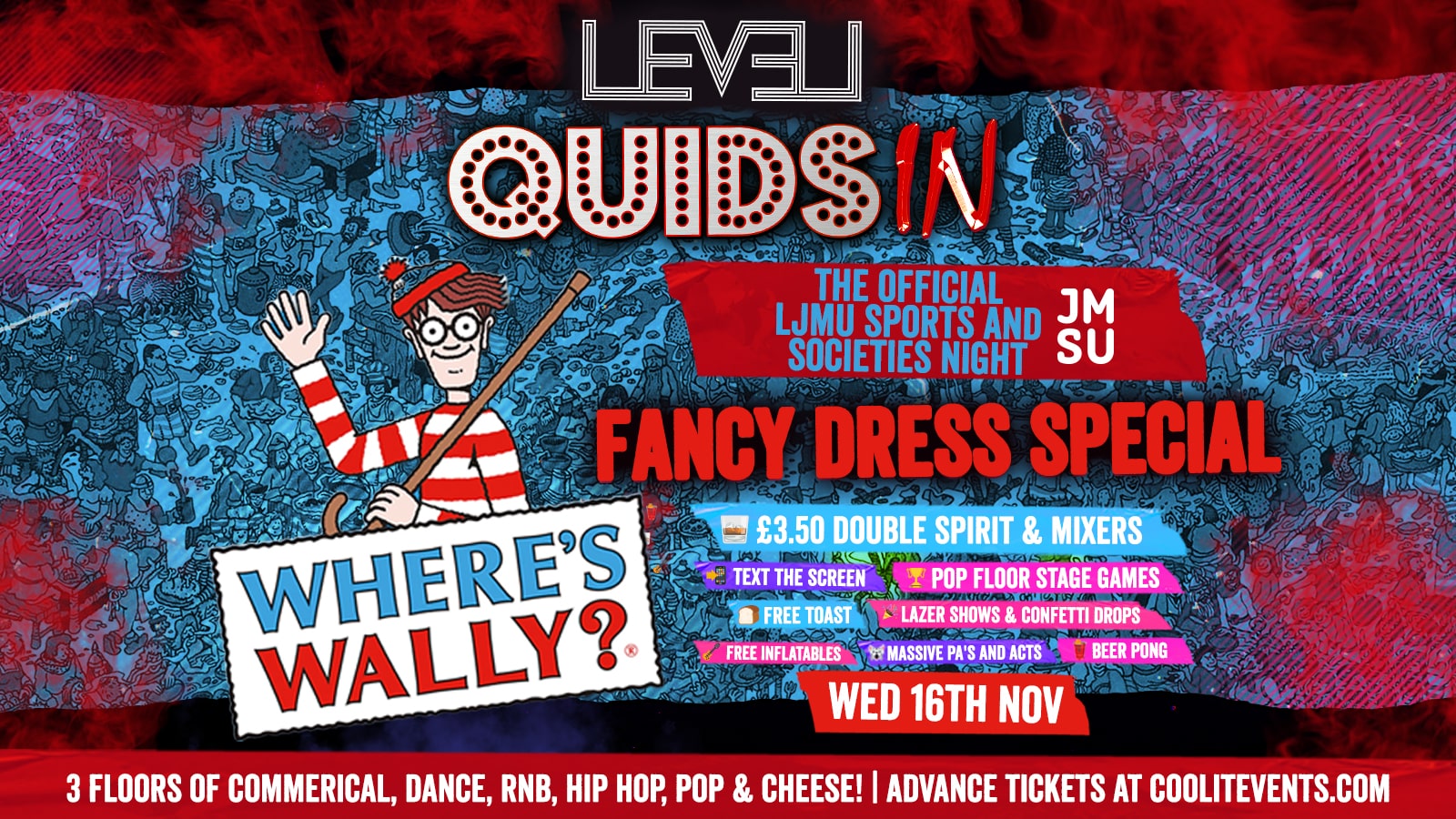 Quids In Wednesdays : Where’s Wally? Fancy Dress Special