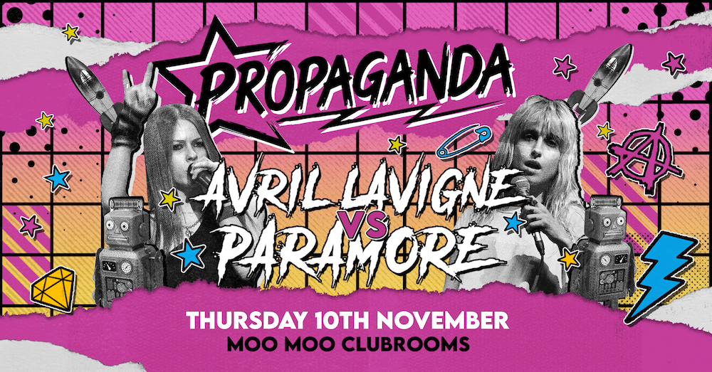 Propaganda Cheltenham – Avril vs Paramore