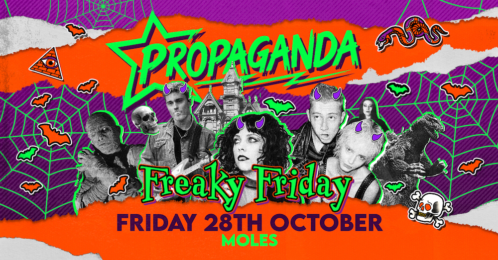 TONIGHT- Freaky Friday Halloween Party- Propaganda Bath