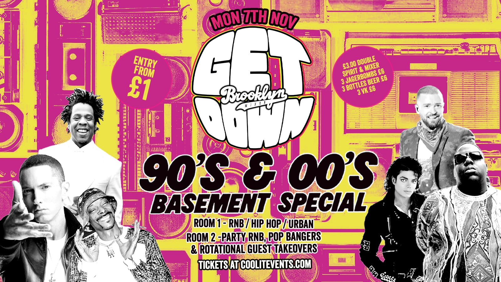 Get Down Mondays : 90’s & 00’s Special