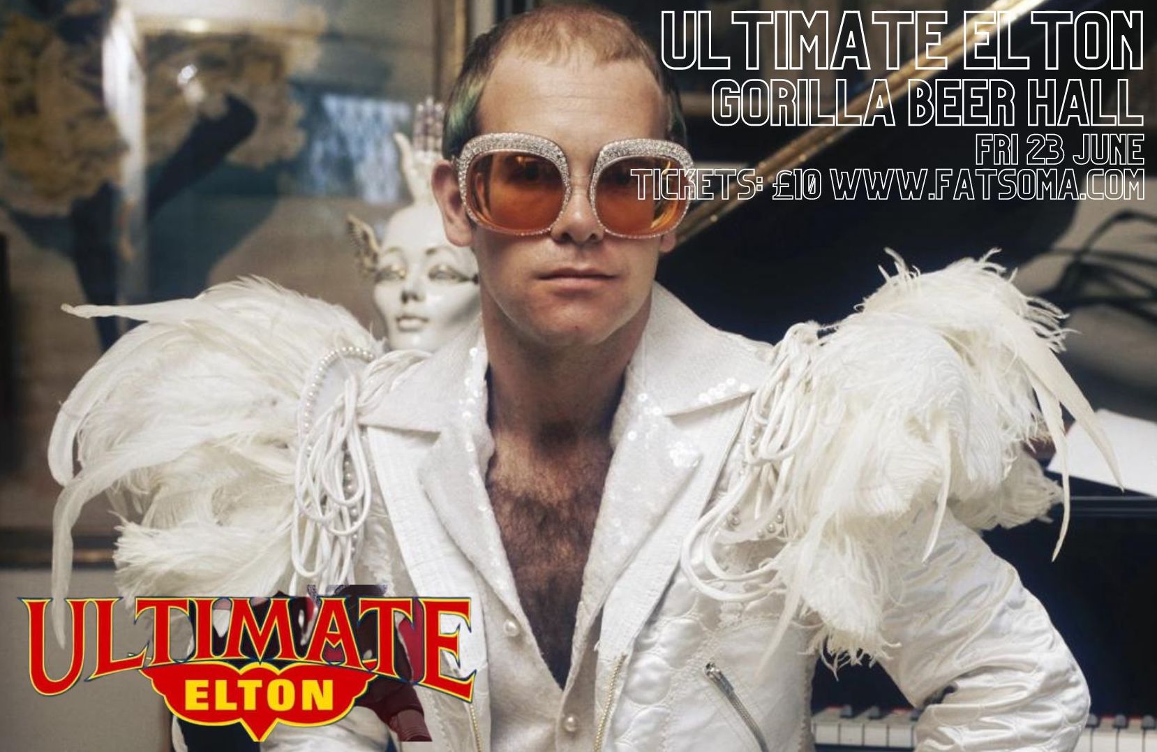 ULTIMATE ELTON! The Ultimate Elton John Tribute at Gorilla Beer Hall
