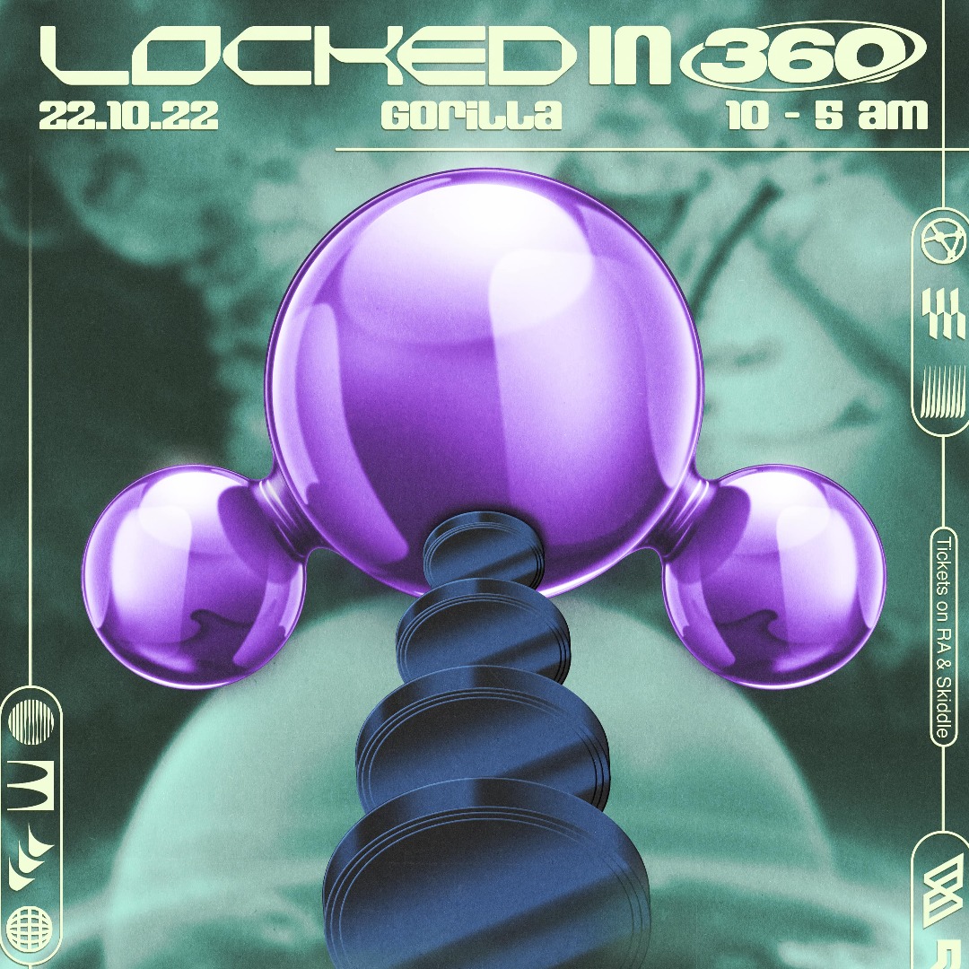 Locked in presents bakey b2b mani festo, murder he wrote b2b ayy den, ghoulish