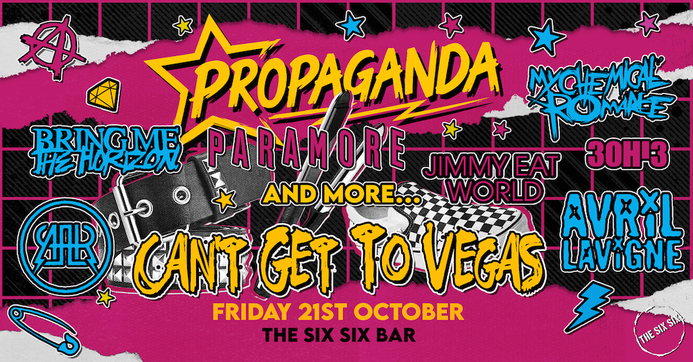 TONIGHT! – Propaganda Cambridge – Can’t Get To Vegas Party!