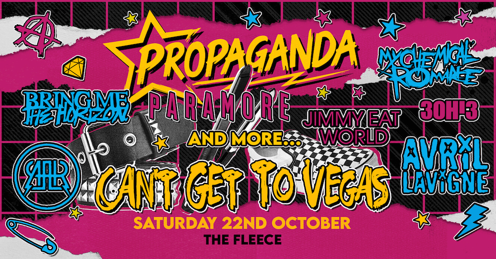 TONIGHT! Propaganda Bristol – Can’t Get To Vegas Party!