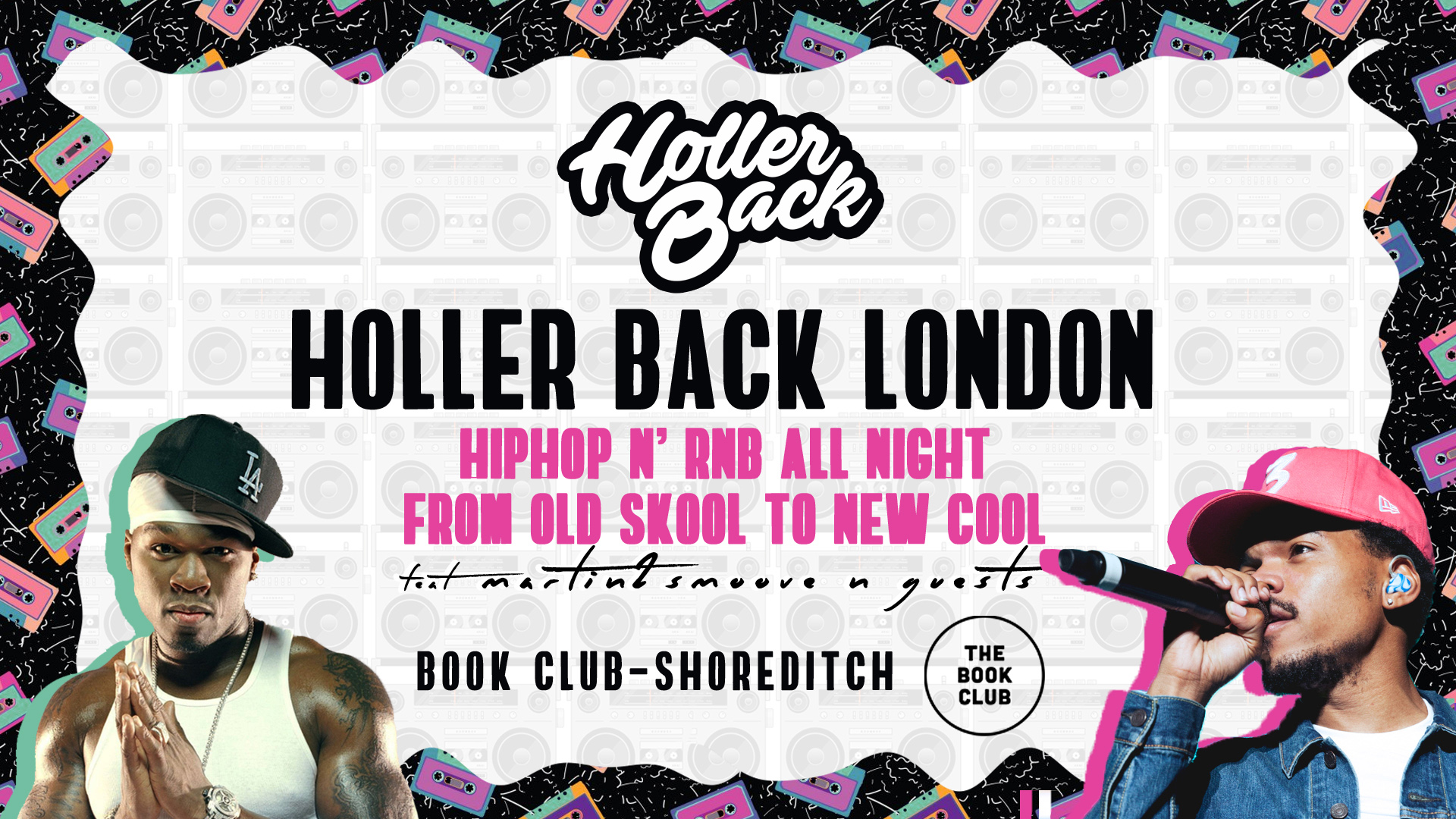 Holler Back Old School to New Cool Hip Hop Party The Book Club! at