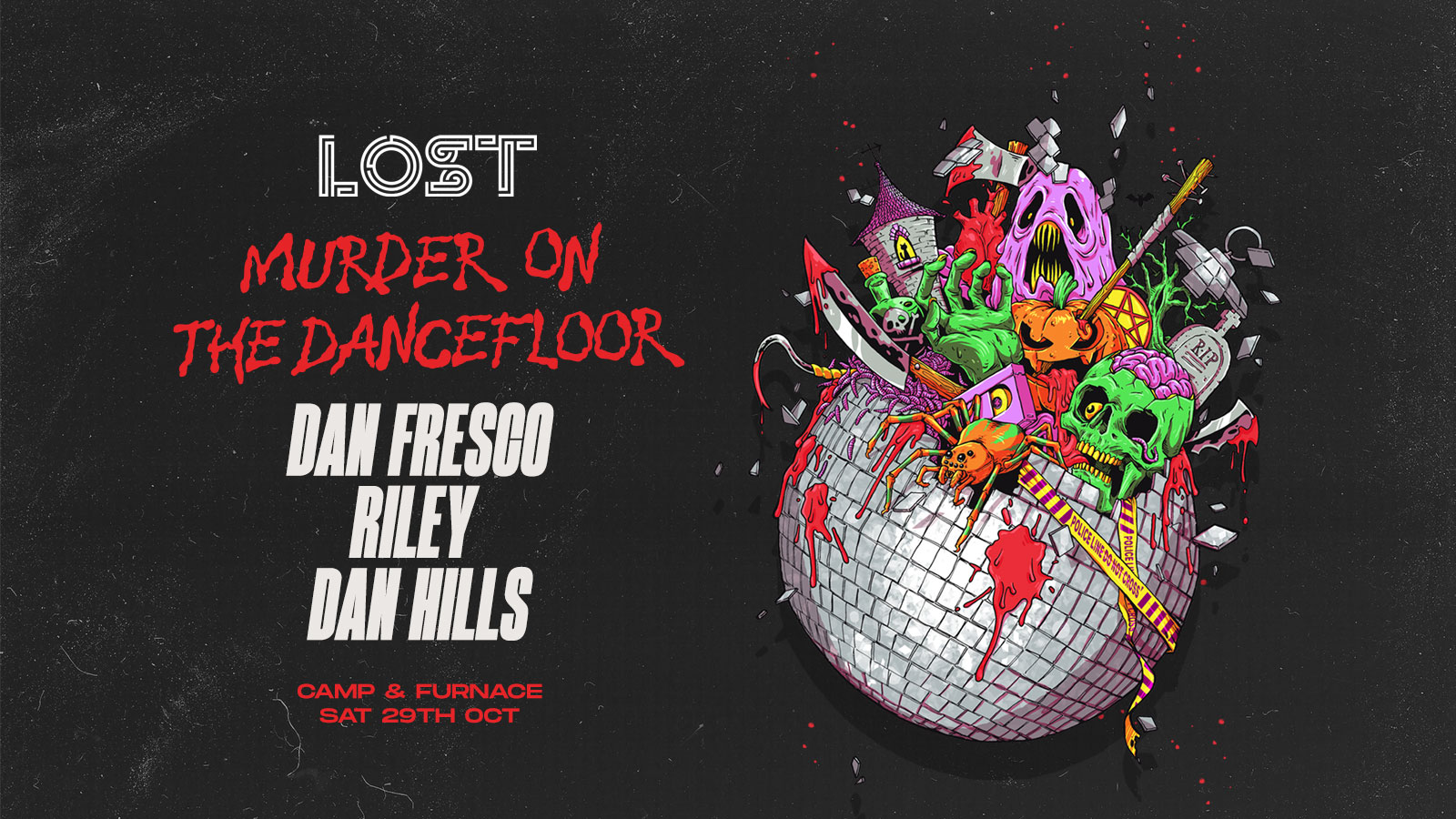 LOST : Murder On The Dancefloor : Liverpool Halloween