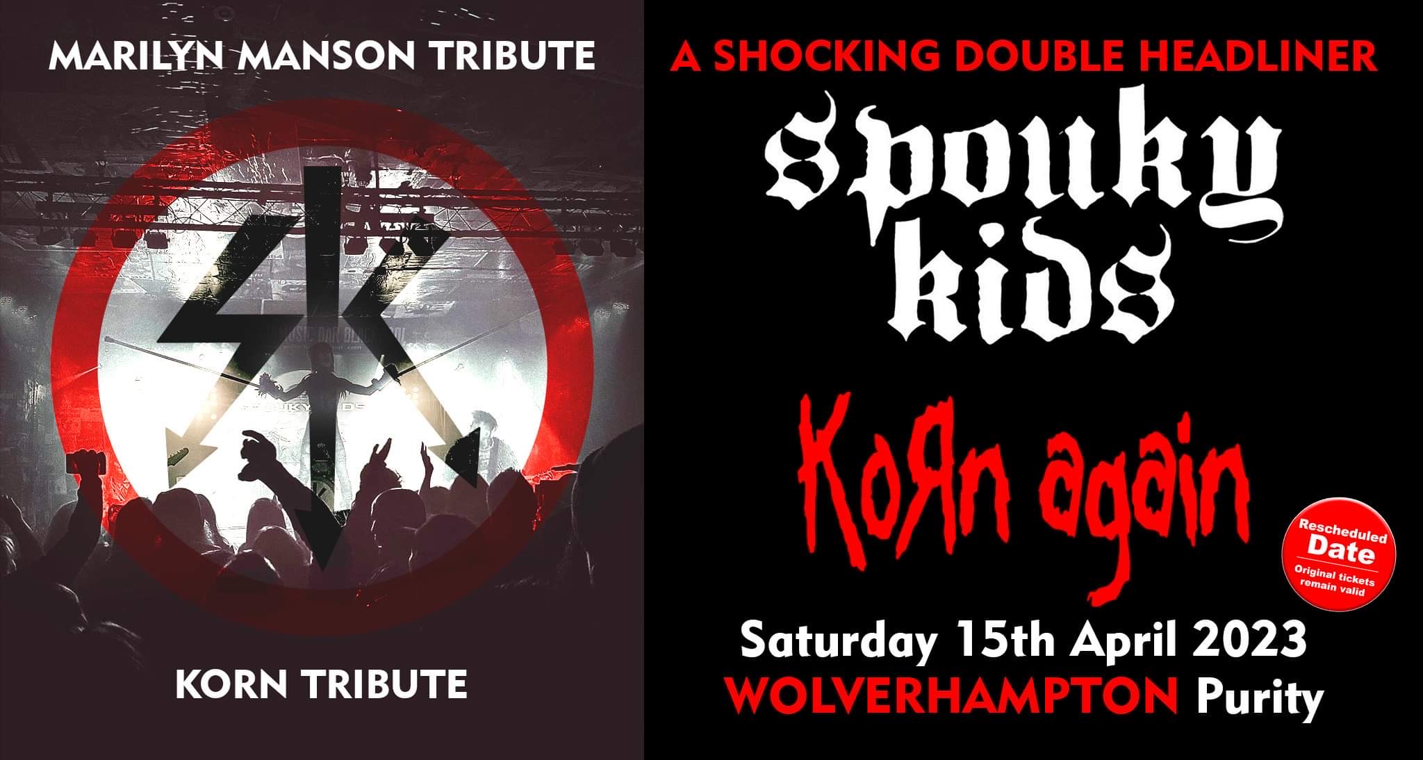 SPOUKY KIDS (Marilyn Manson Tribute) + KORN AGAIN