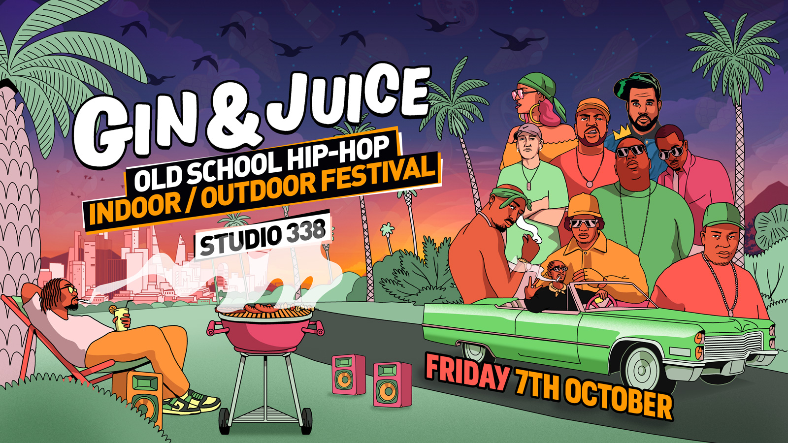 Old School Hip-Hop Indoor/Outdoor Festival – London 2022