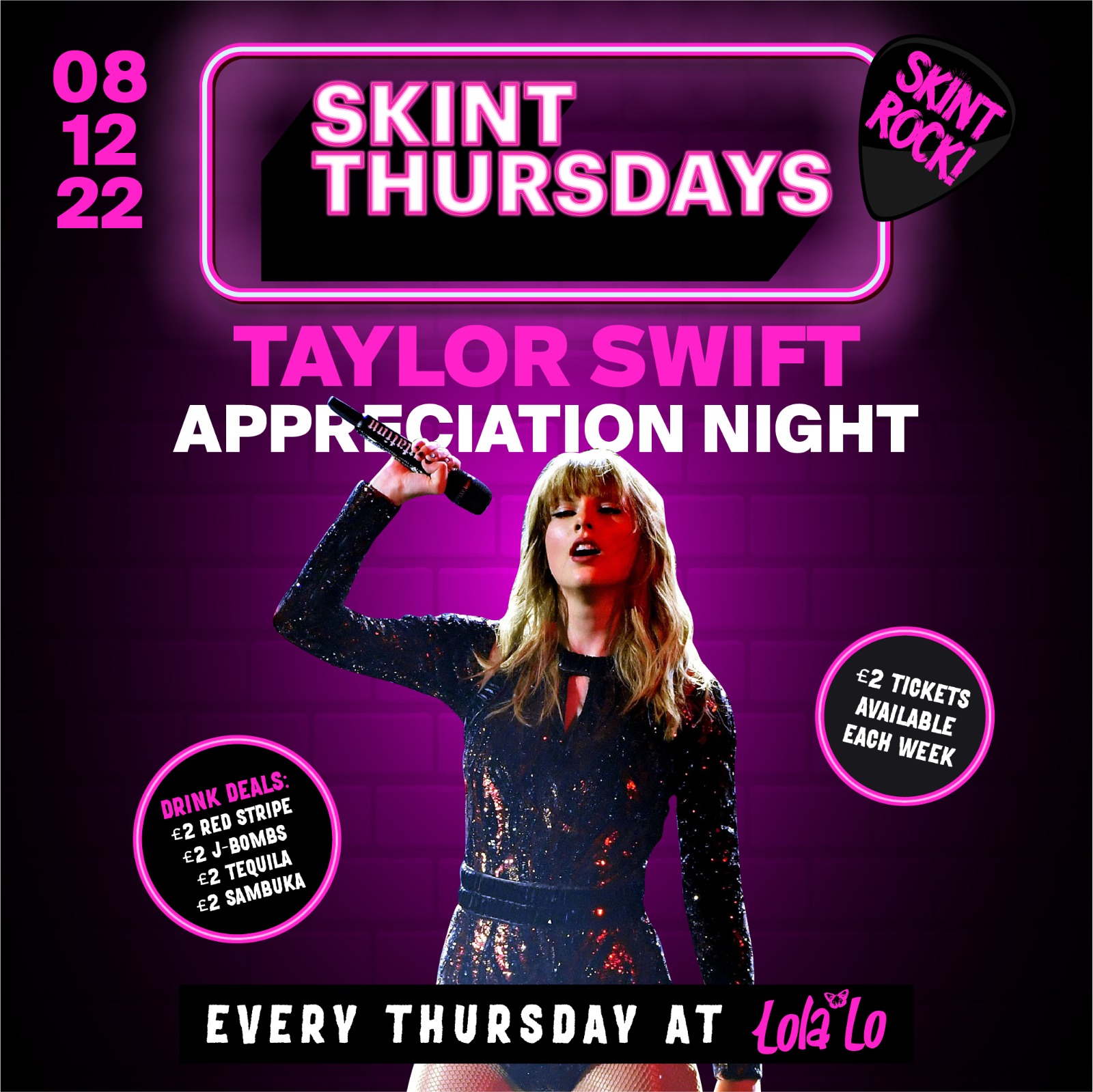 Skint Thursday – Taylor Swift Appreciation