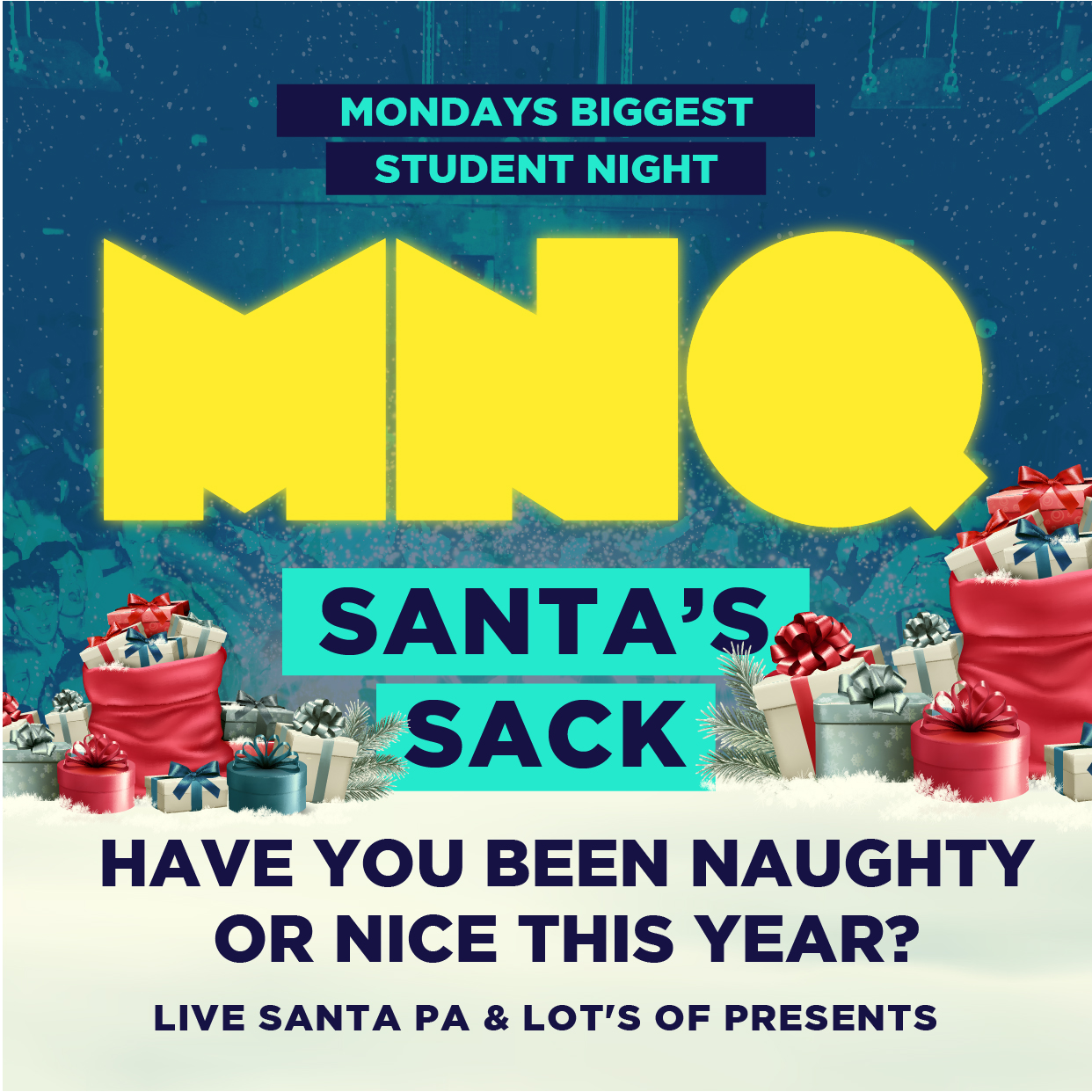 MNQ –  Santa’s Sack Giveaway 🎅