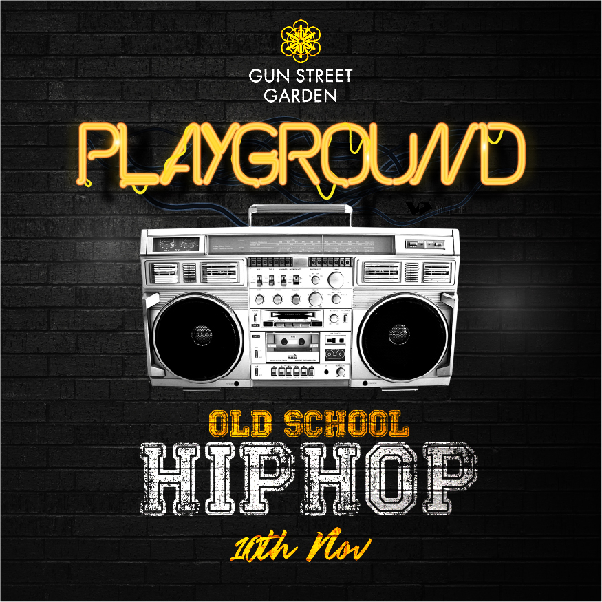 Old School Hip Hop @ Gun Street Garden 🎧🔥