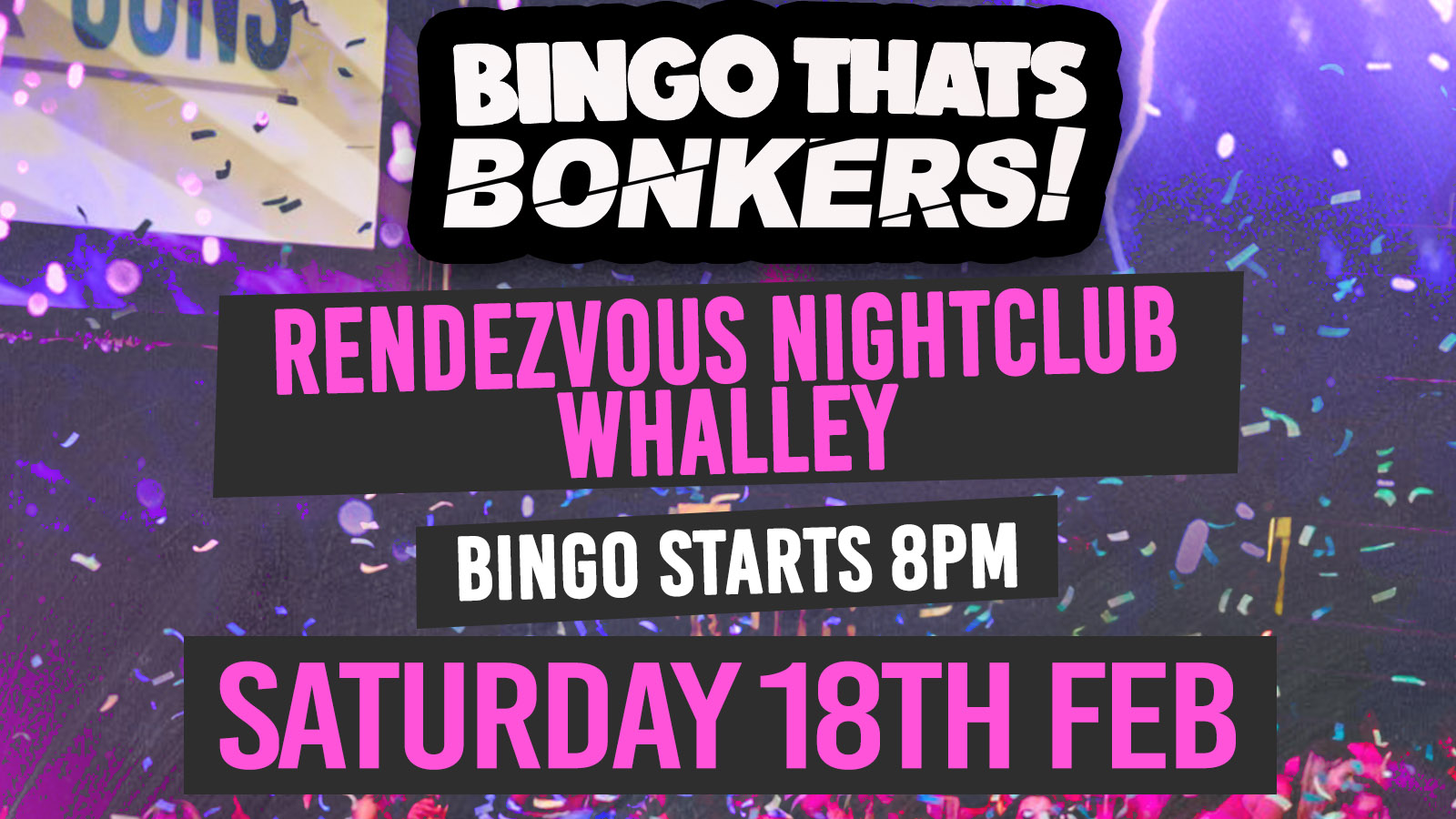 Bingo That’s Bonkers Rio’s Whalley