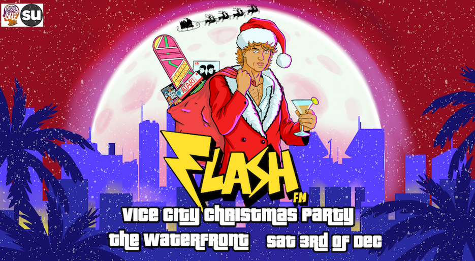 FLASH.fm Vice City Christmas Party! The Waterfront, Norwich at The