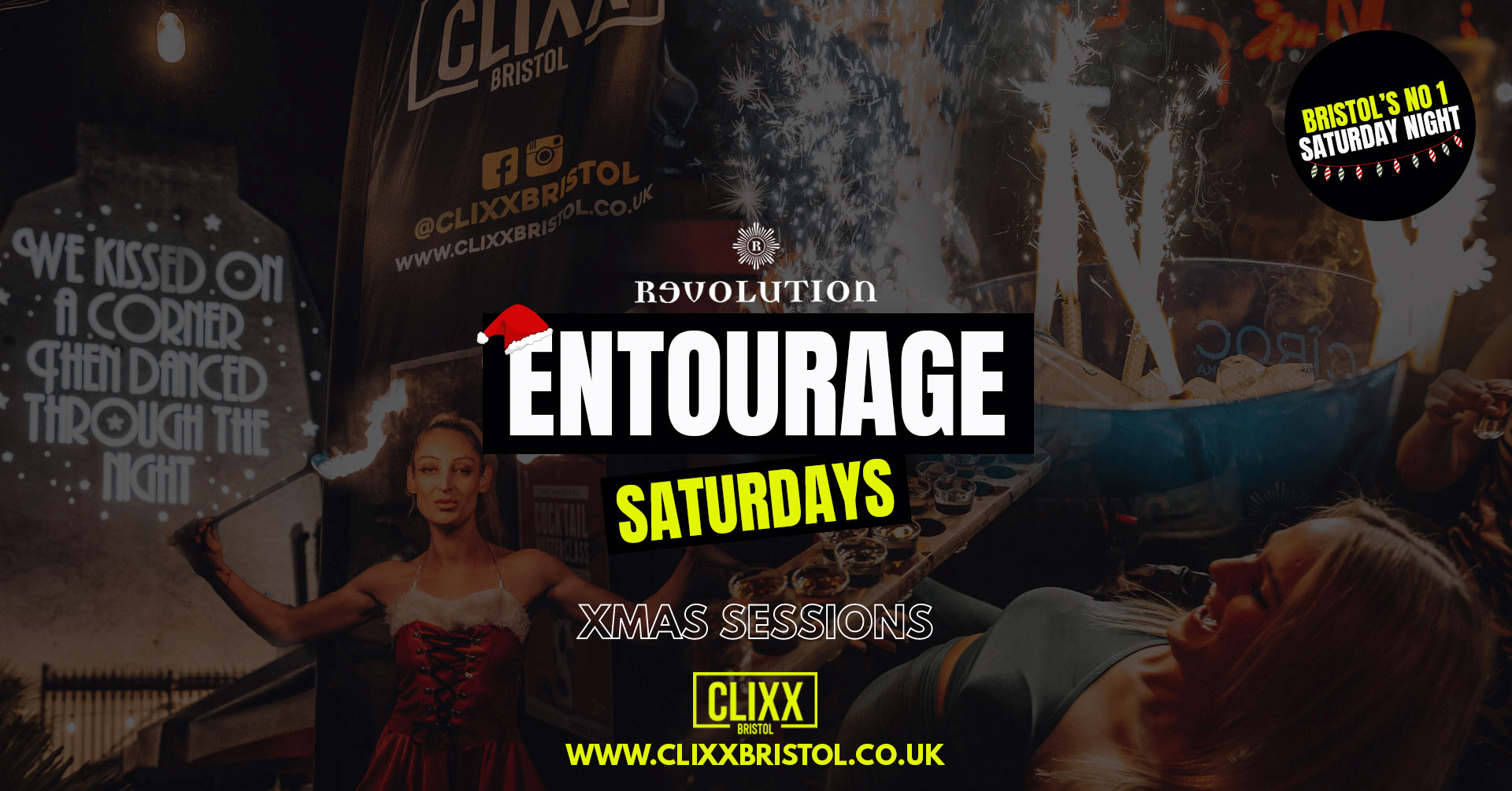 Entourage Saturdays – XMAS SESSIONS